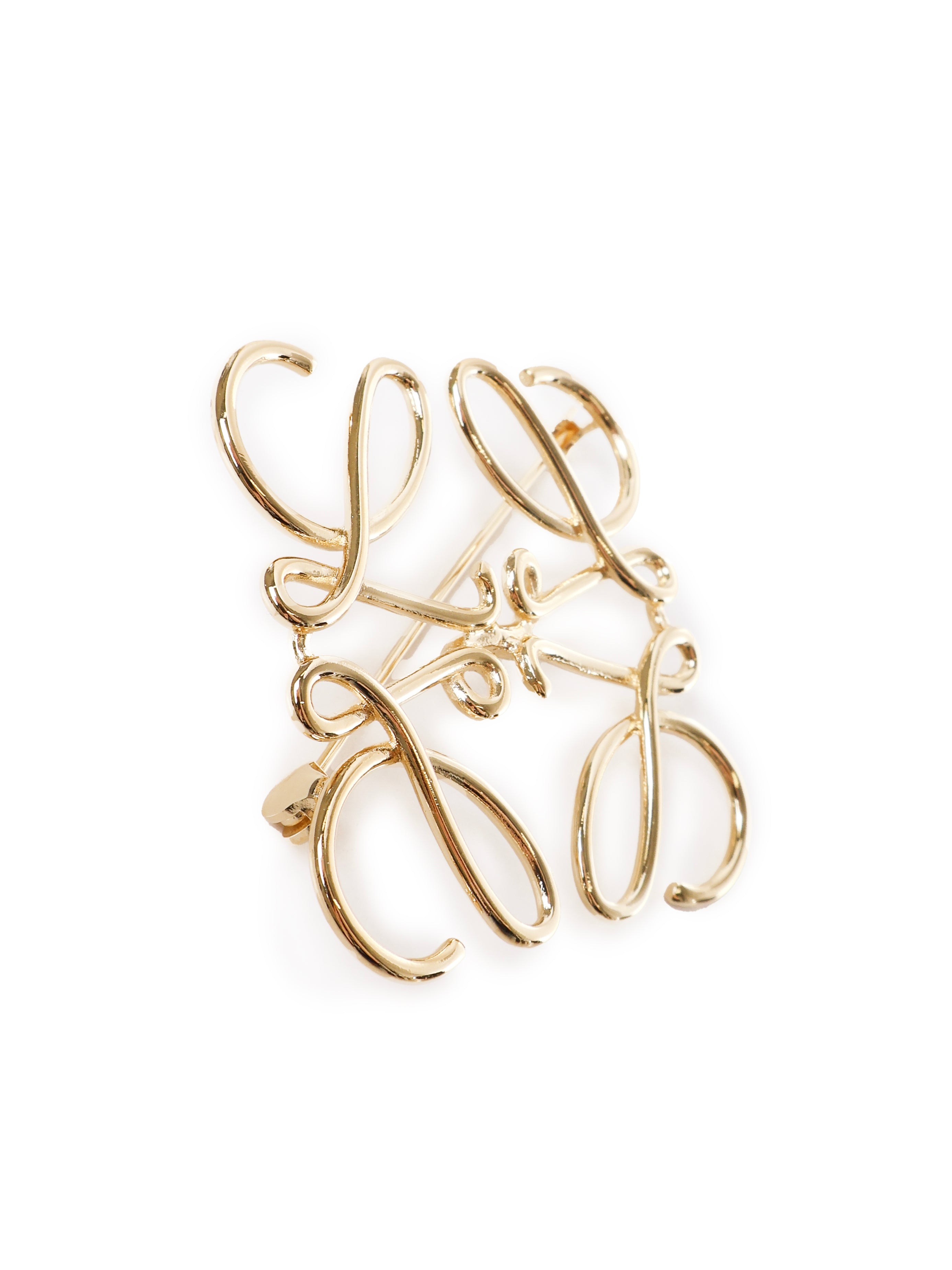 Loewe Bijoux Golden Brass
