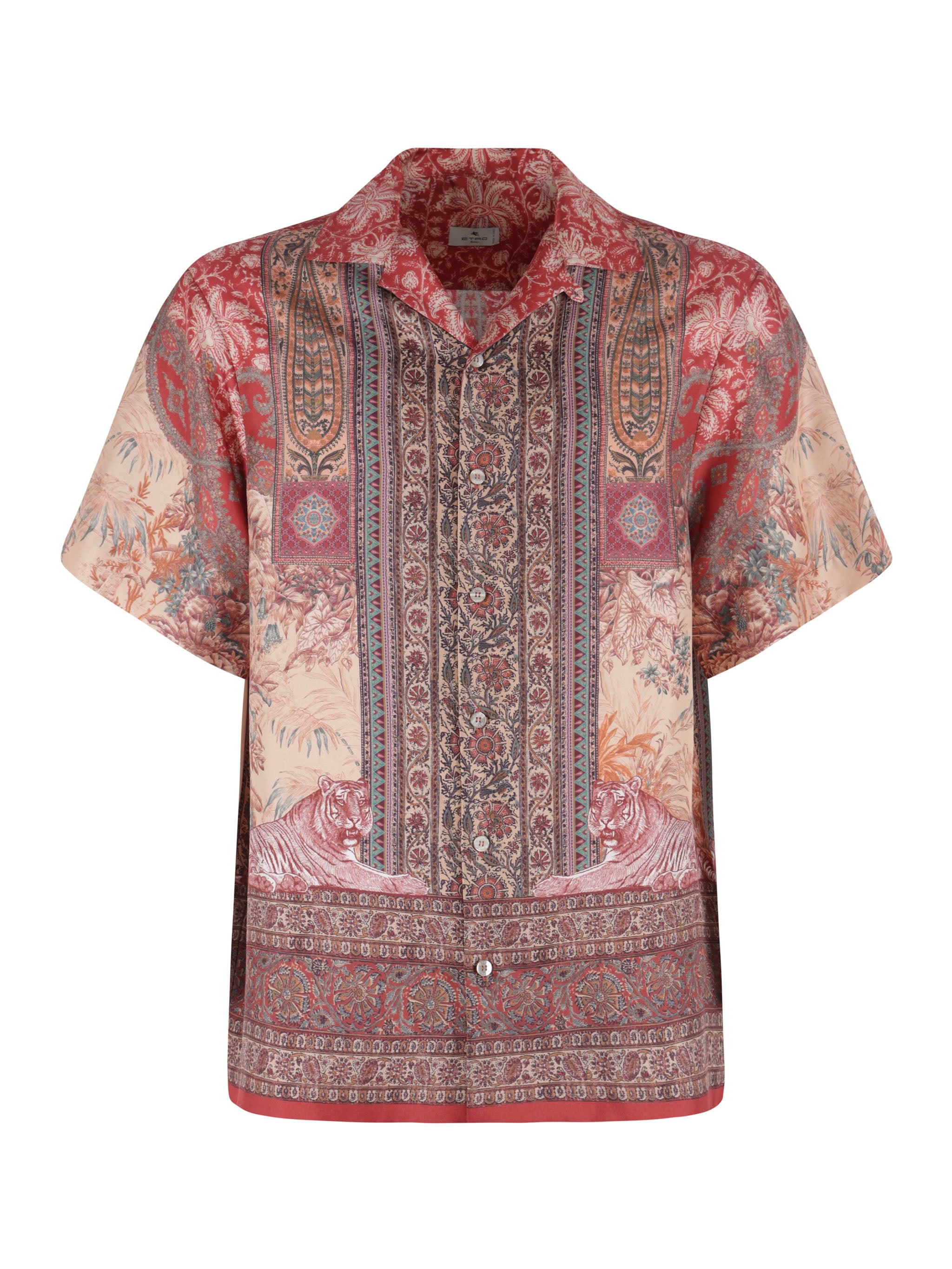 Etro Shirts Multicolour Silk