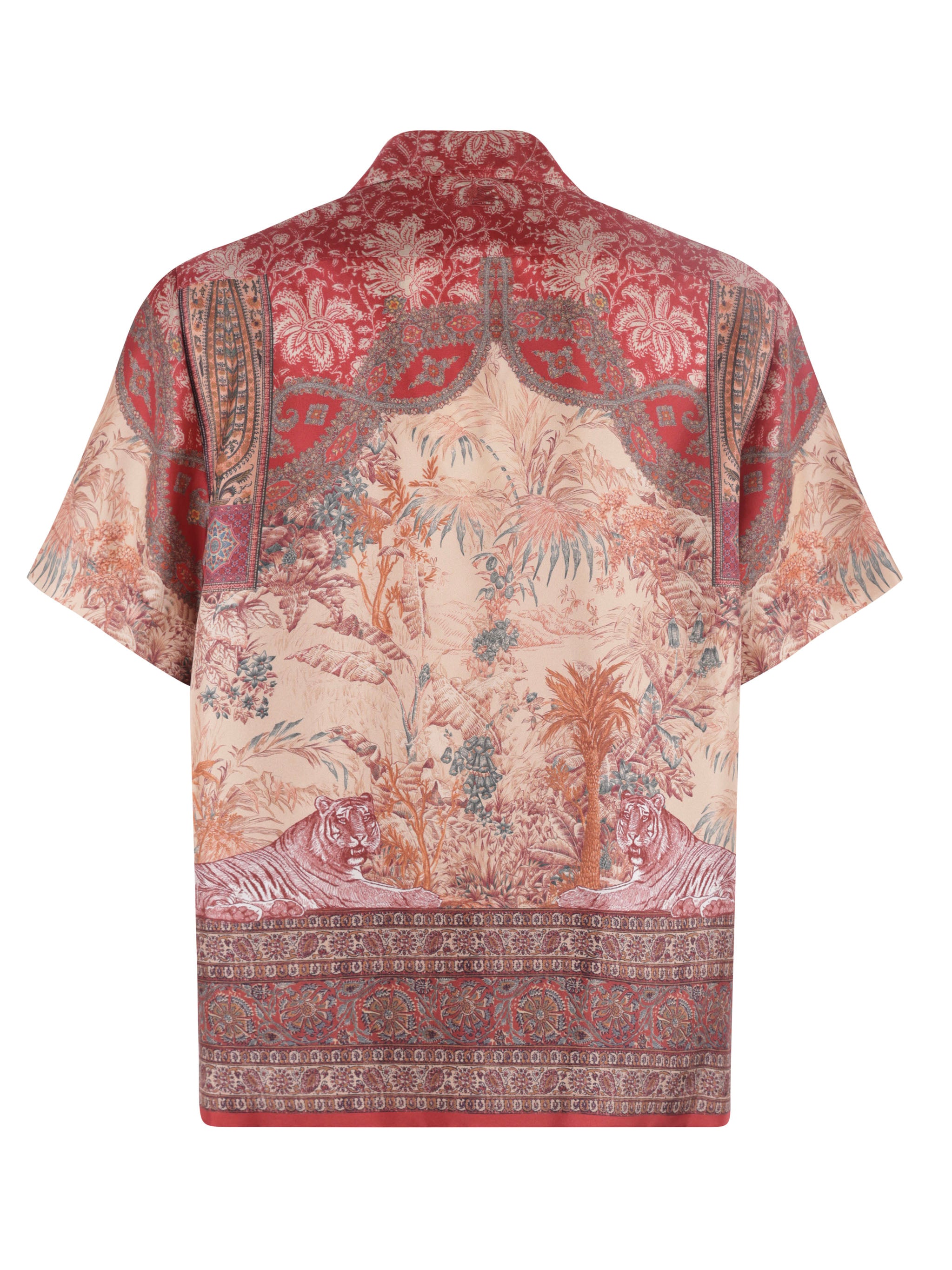Etro Shirts Multicolour Silk
