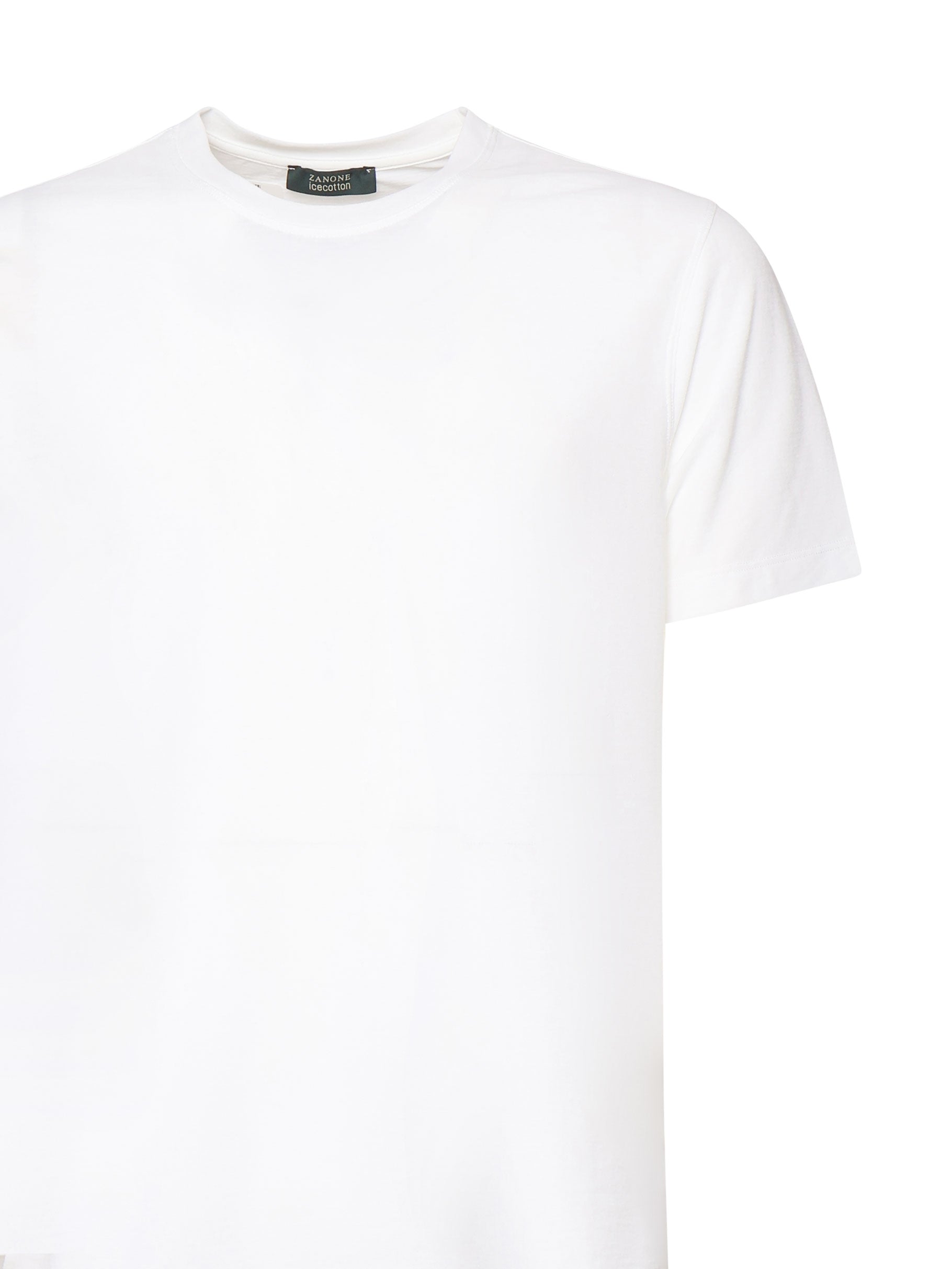 Zanone T-Shirts And Polos White Cotton