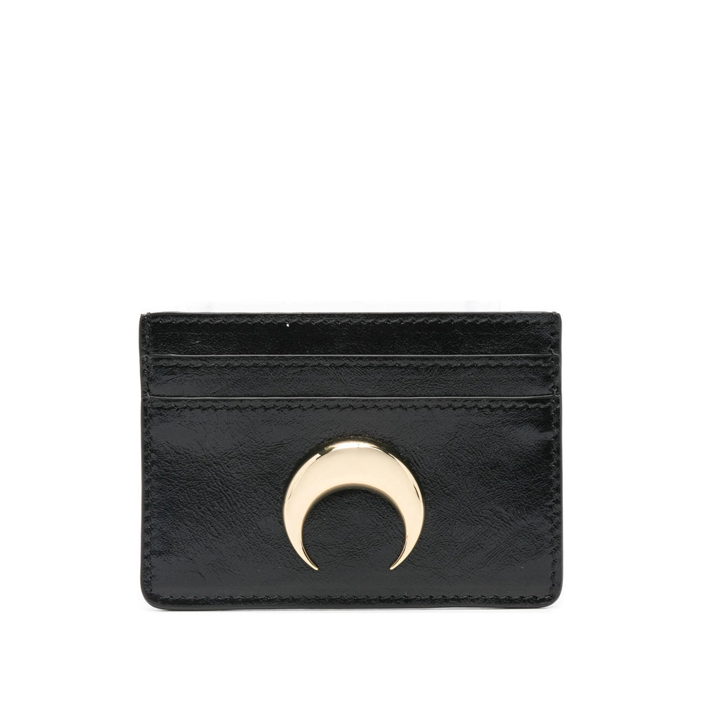 Small Leather Goods Marine Serre Black Calf Leather: 100