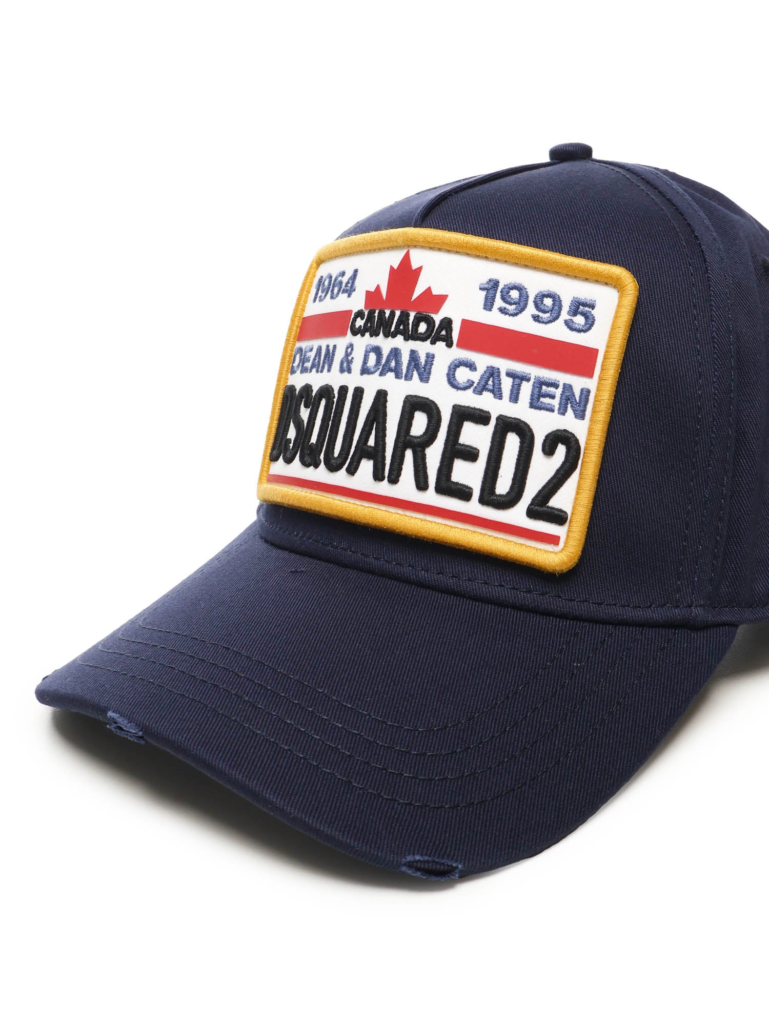 Dsquared2 Hats Blue Cotton