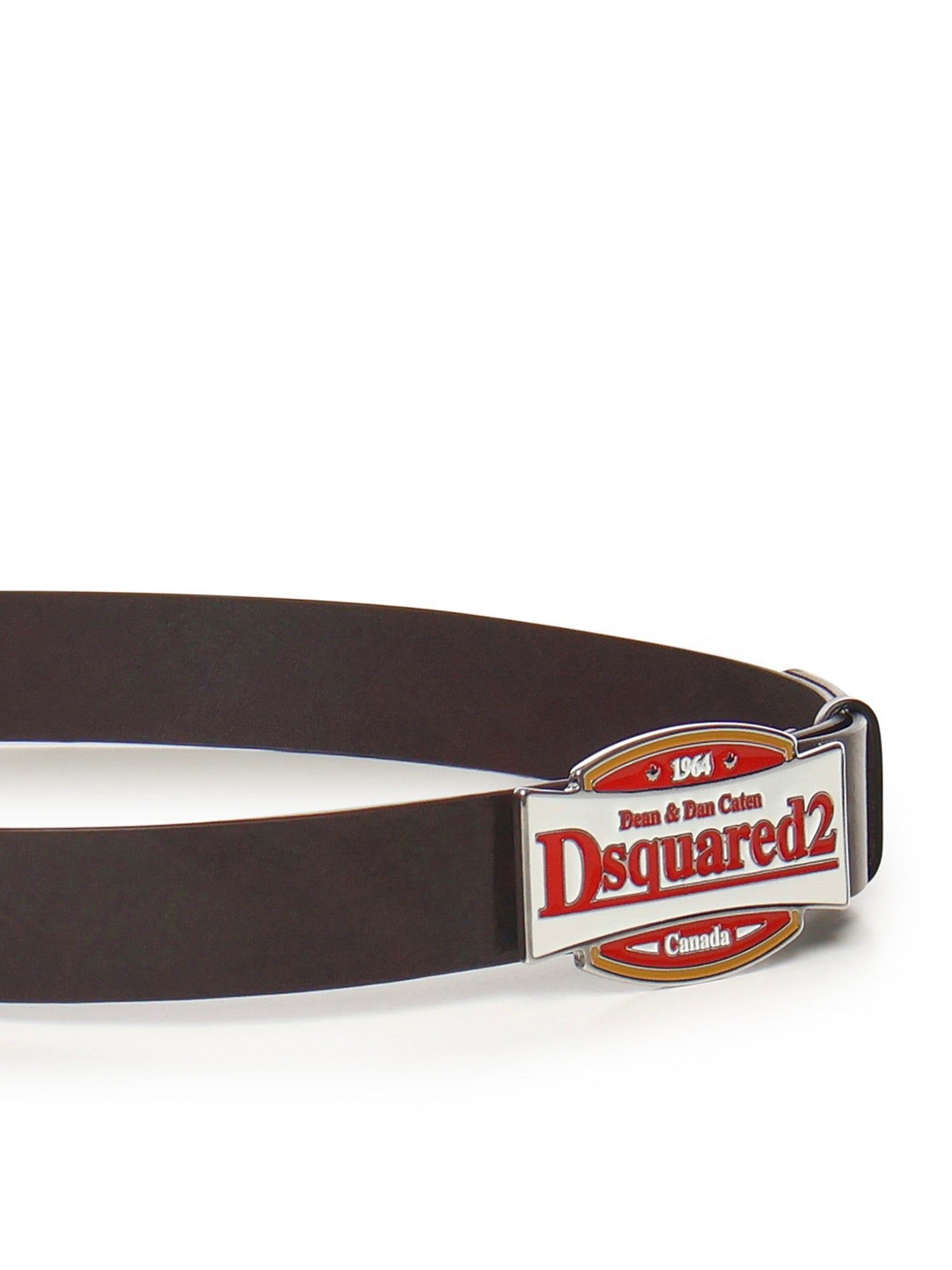 Dsquared2 Belts Brown Calfskin