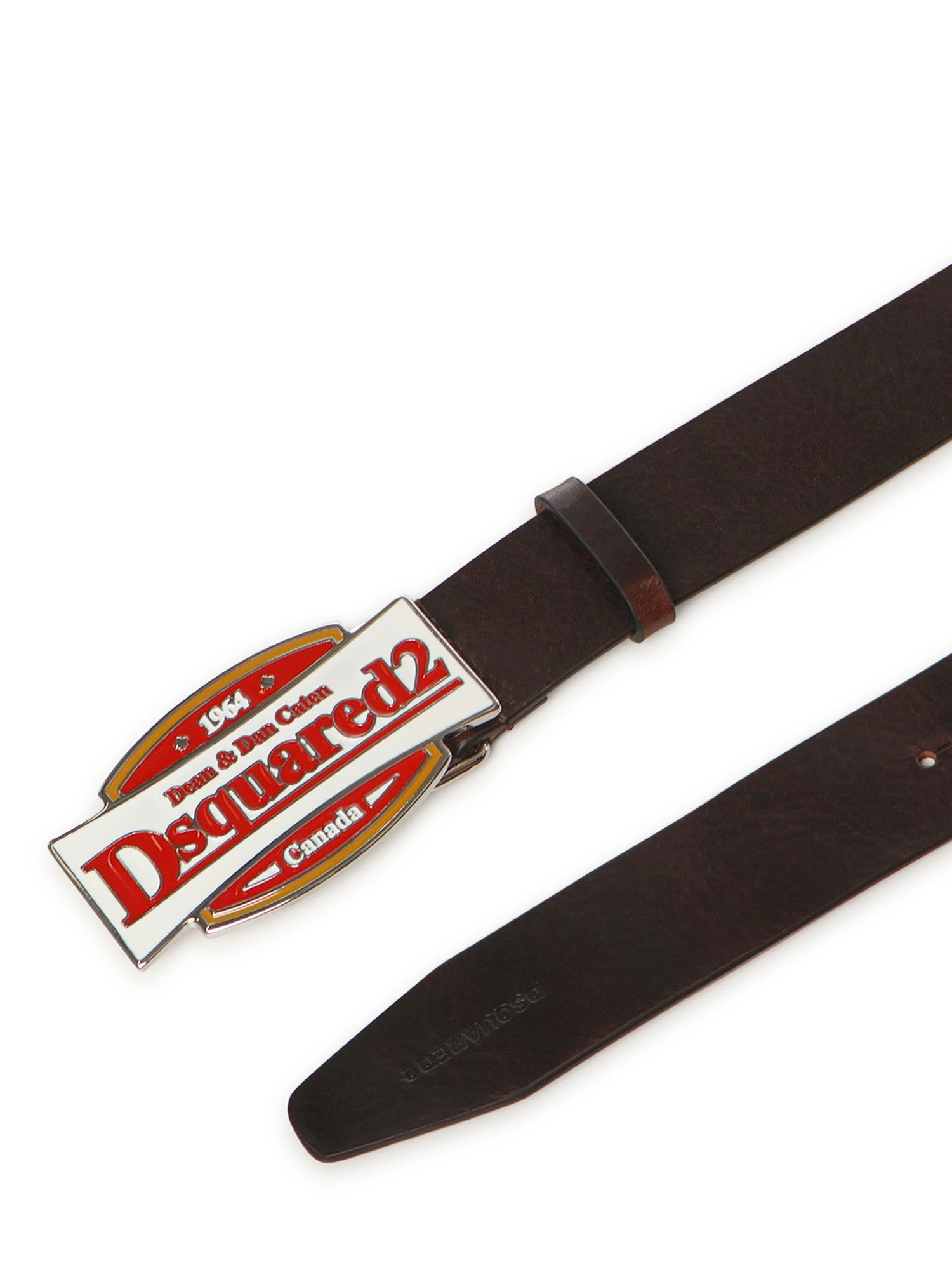 Dsquared2 Belts Brown Calfskin