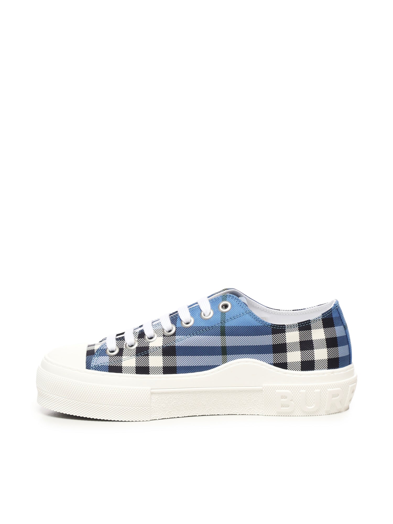 Burberry Sneakers Blue Polyamide
