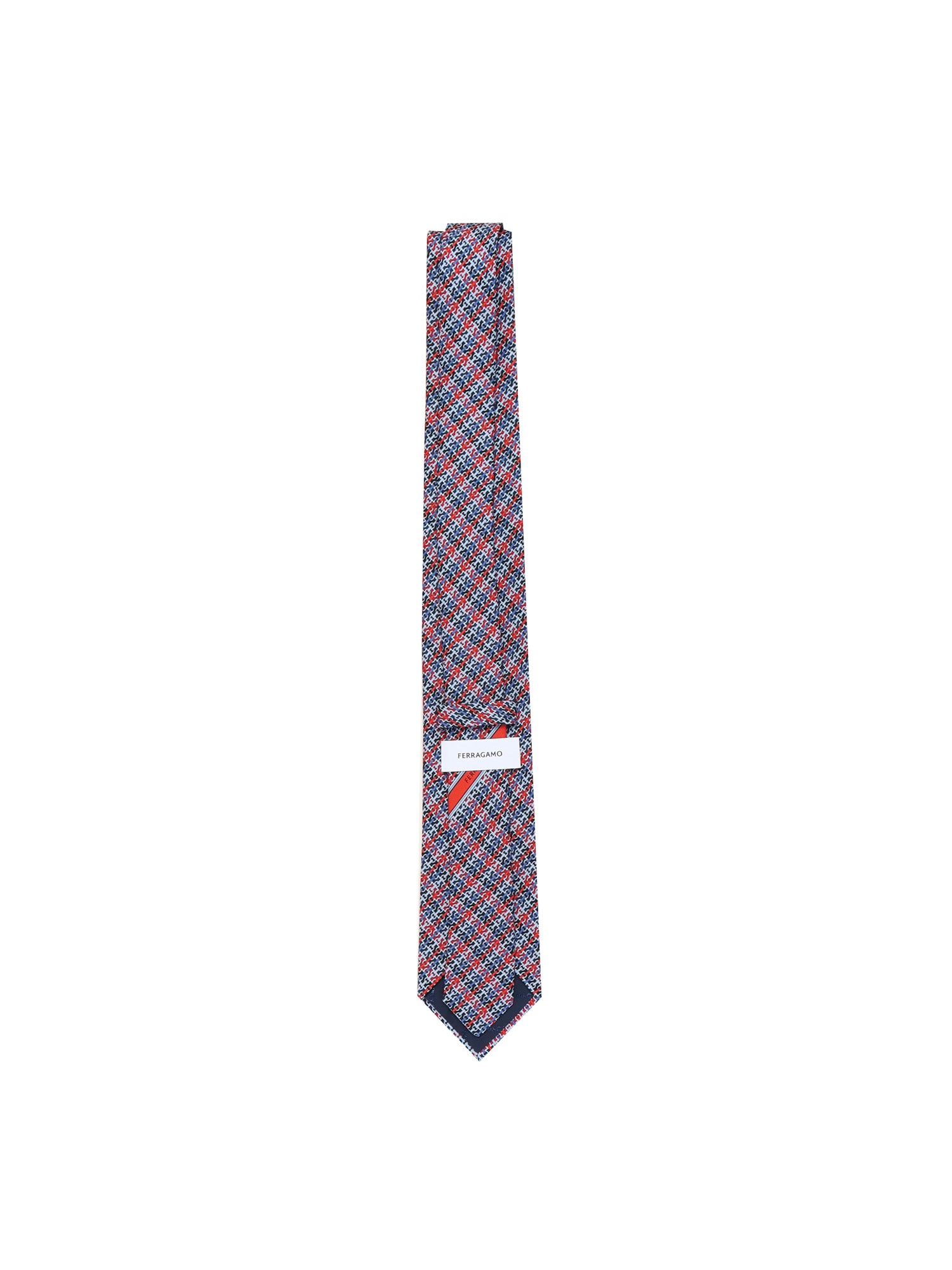 Ferragamo Ties Blue/multi Silk
