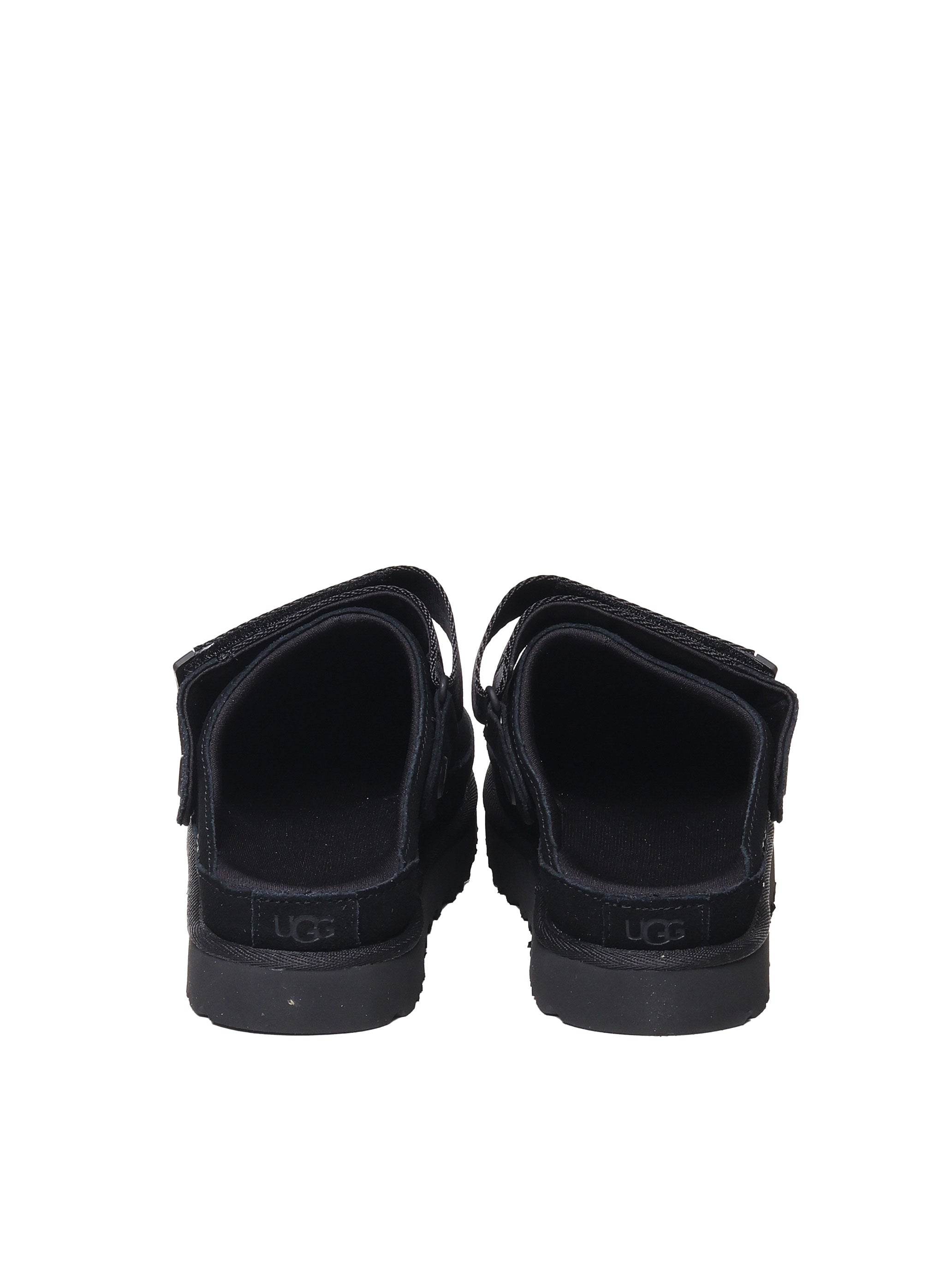 Ugg Sandals Black Sheepskin