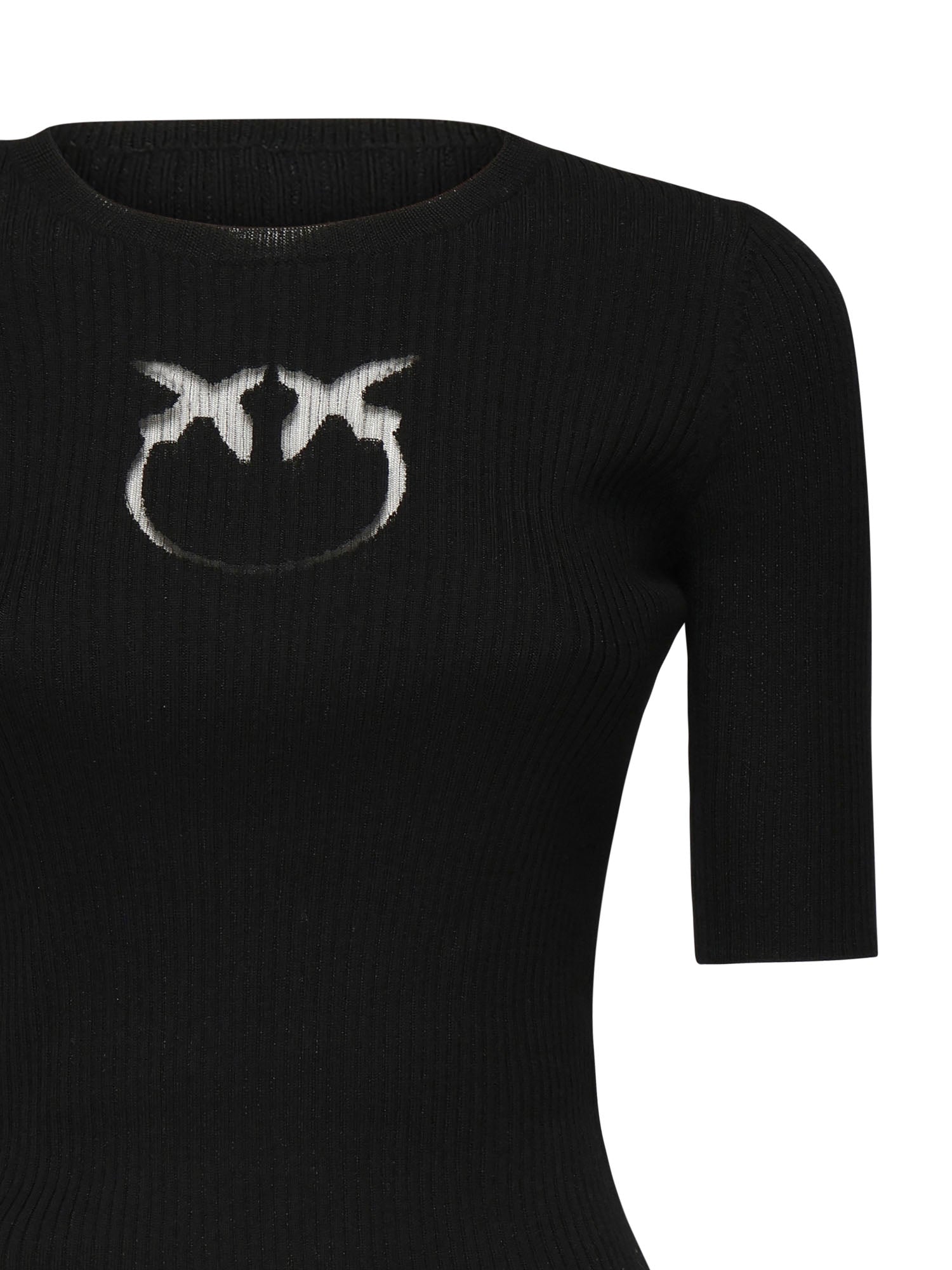Pinko Sweaters Black Wool