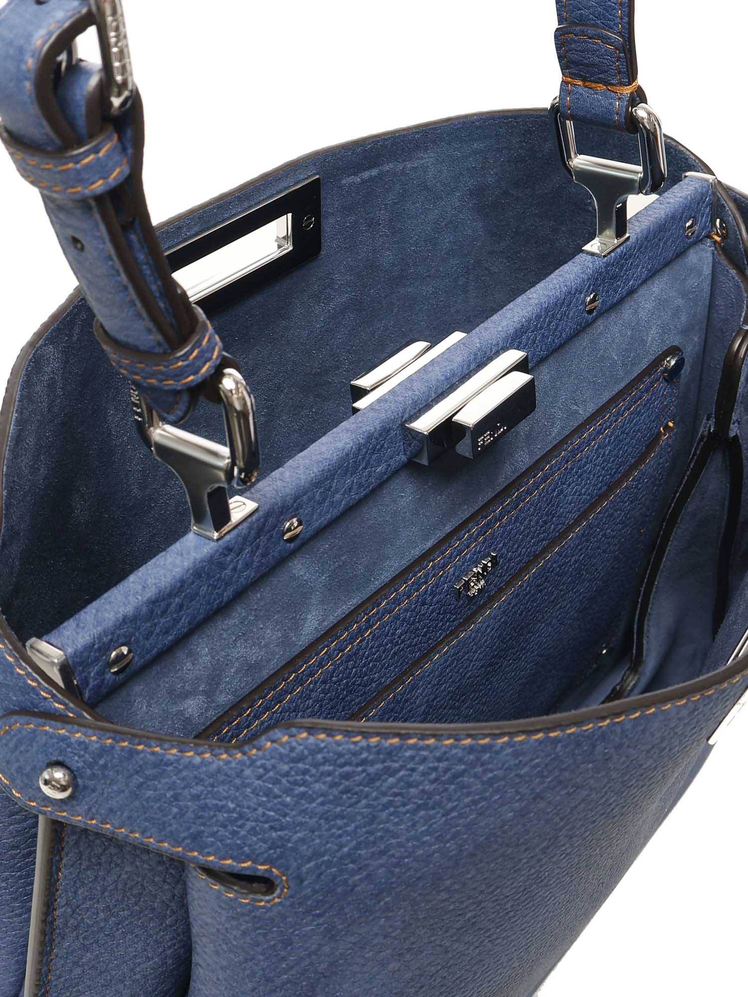 Fendi Bags Blue Calfskin
