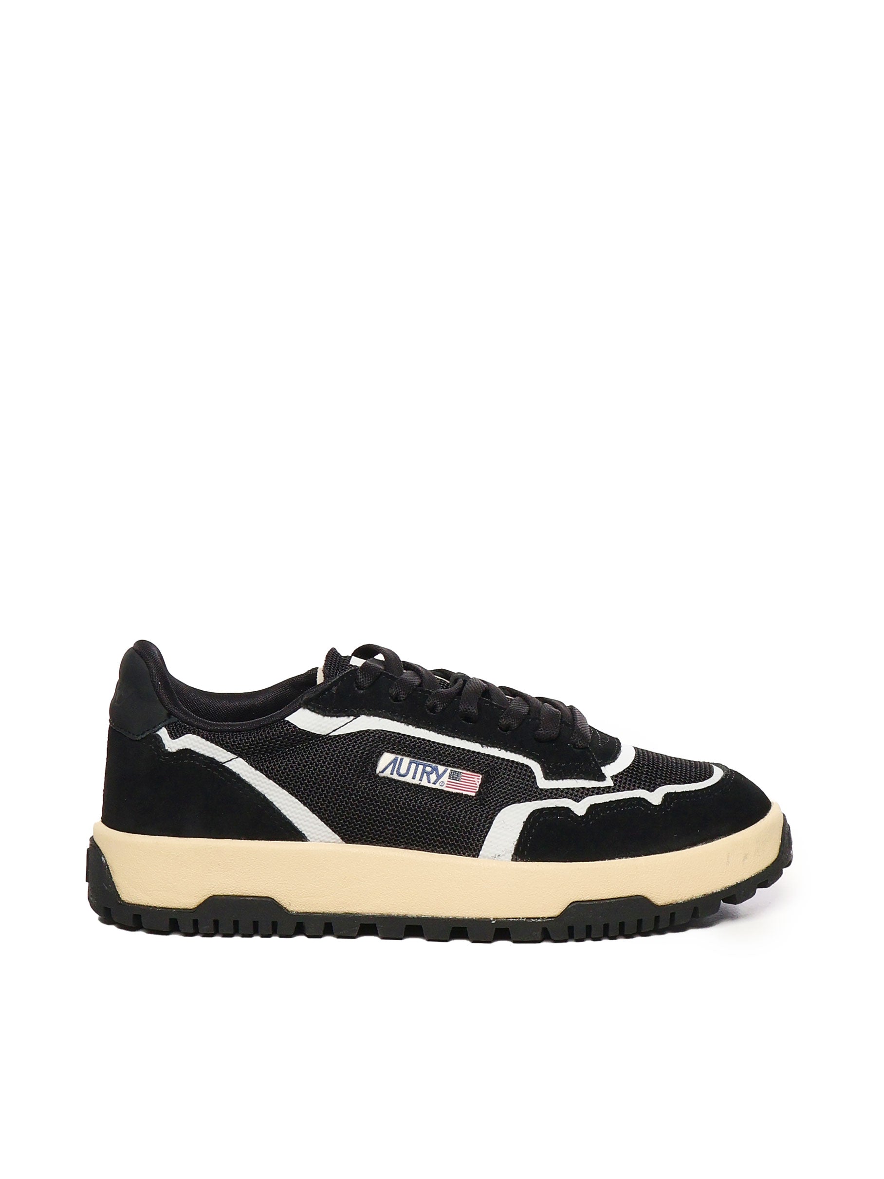 Autry Sneakers Black Mesh