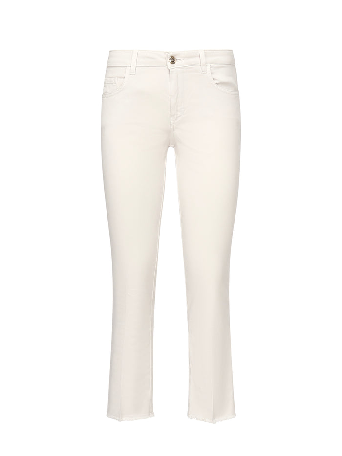Fay Jeans Off-white Cotton