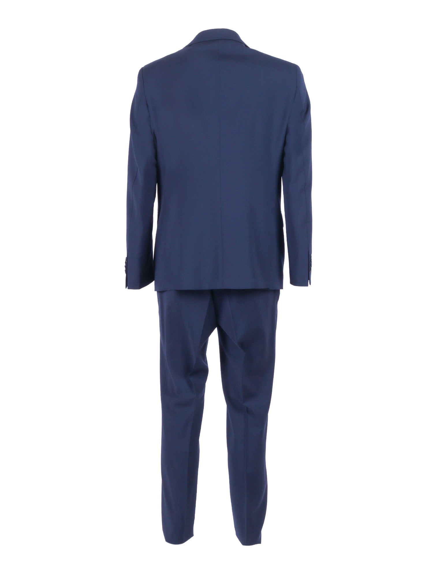 Suit Blue Virgin Wool Dress