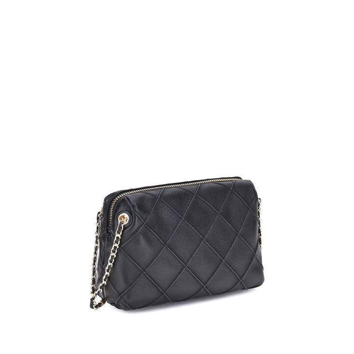 Tory Burch 100% Calf Leather Bos Taurus shoulder bag in black — view 2