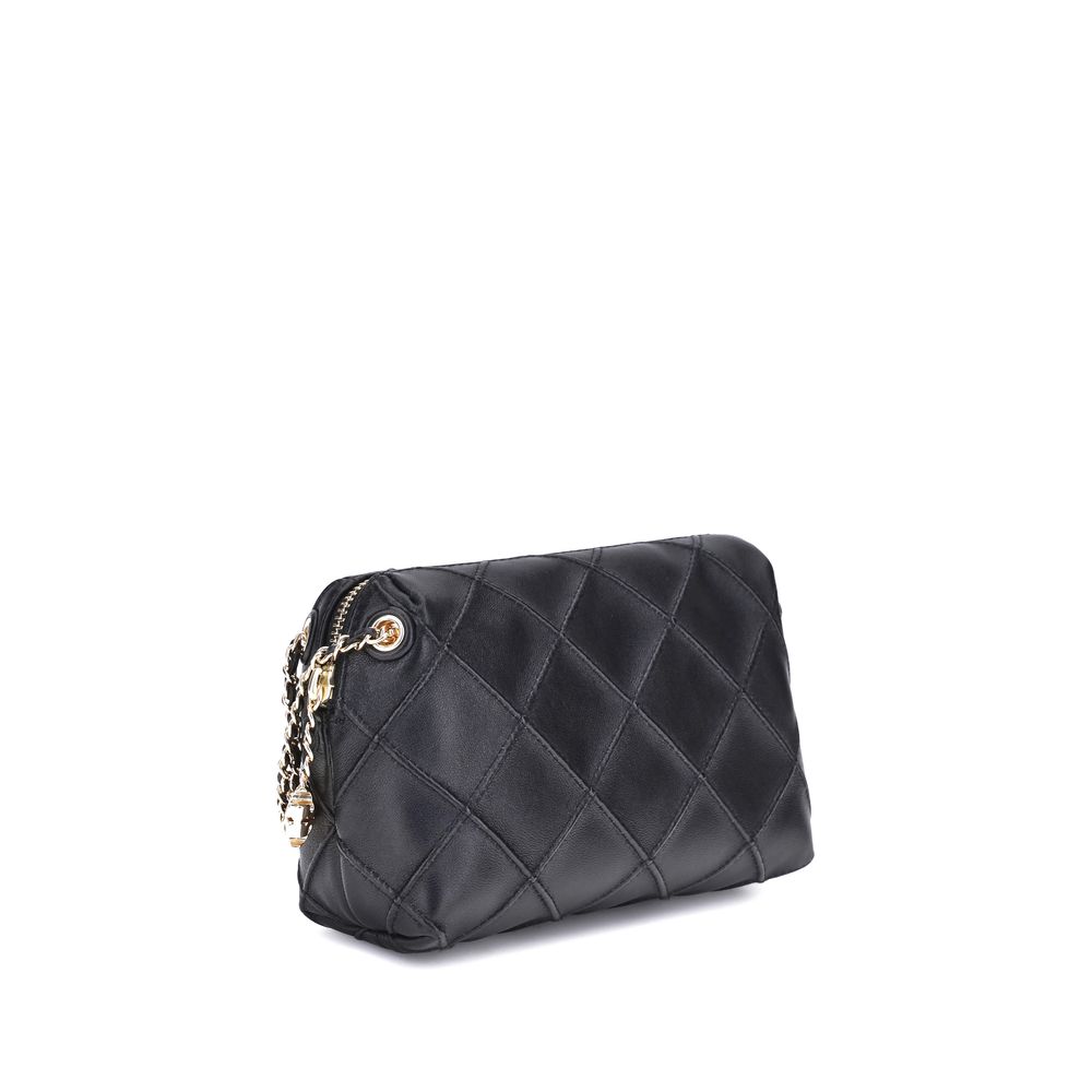 Tory Burch 100% Calf Leather Bos Taurus shoulder bag in black — view 3