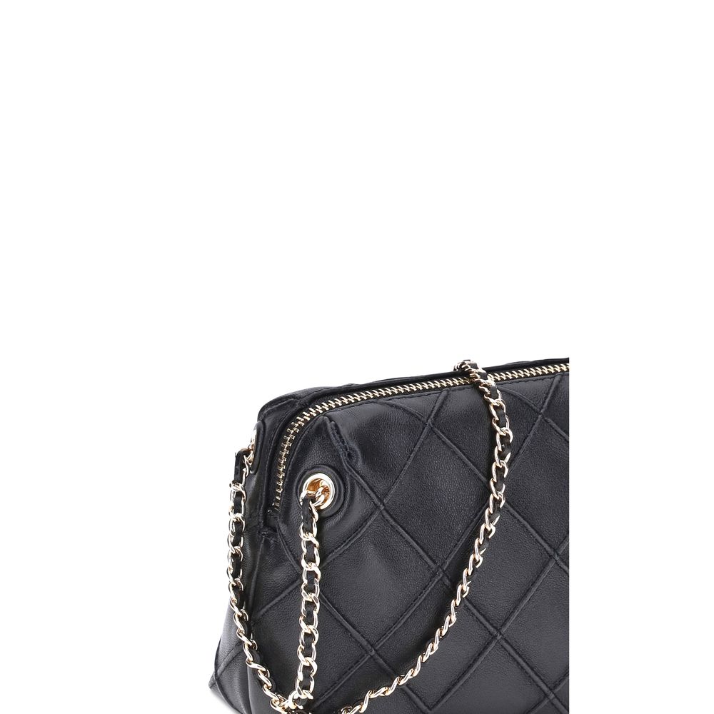 Tory Burch 100% Calf Leather Bos Taurus shoulder bag in black — view 4