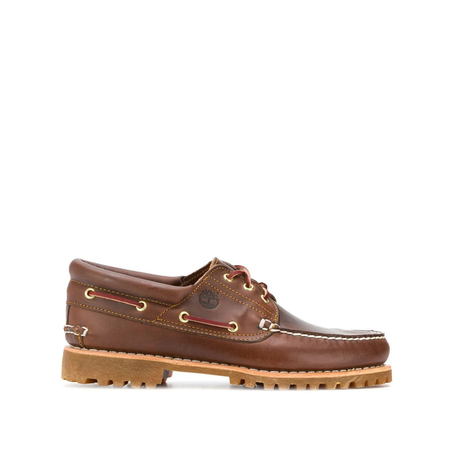 Boat Shoes Brown Calf Leather