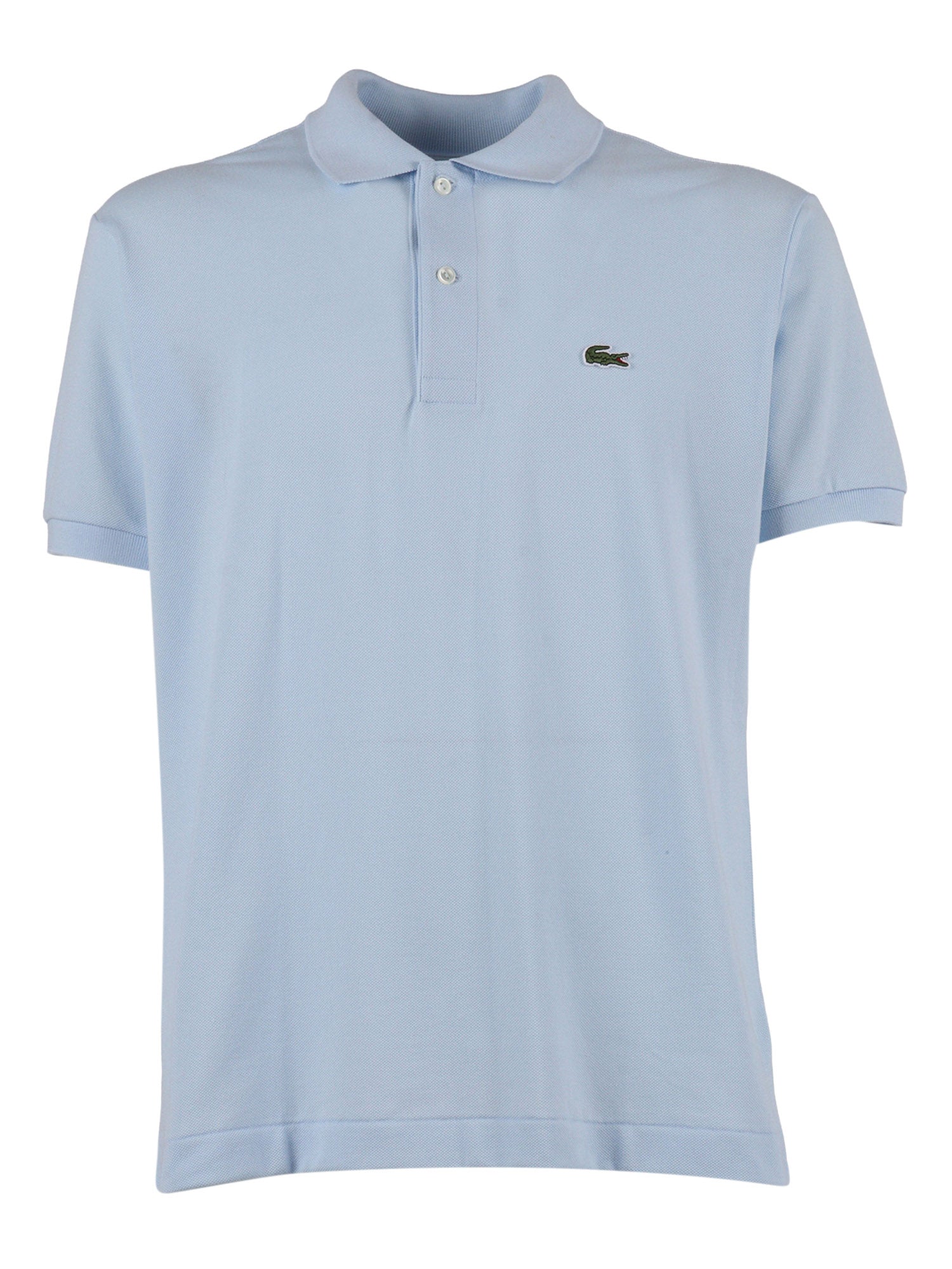 BEST SHORT SLEEVE POLO Light Blue Cotton Sleeves
