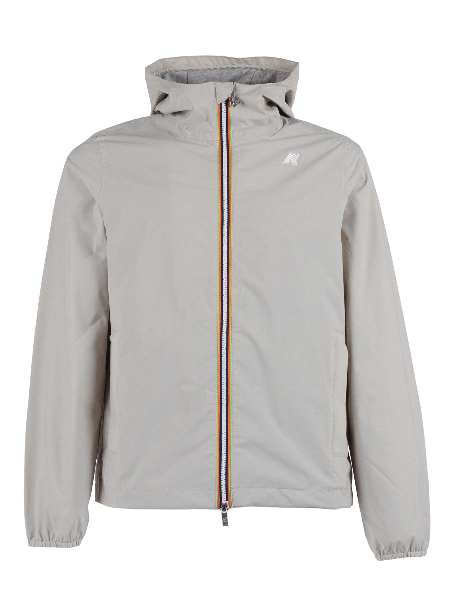 JACK STRETCH NYLON JERSEY JACKET Beige Giubbino Corto