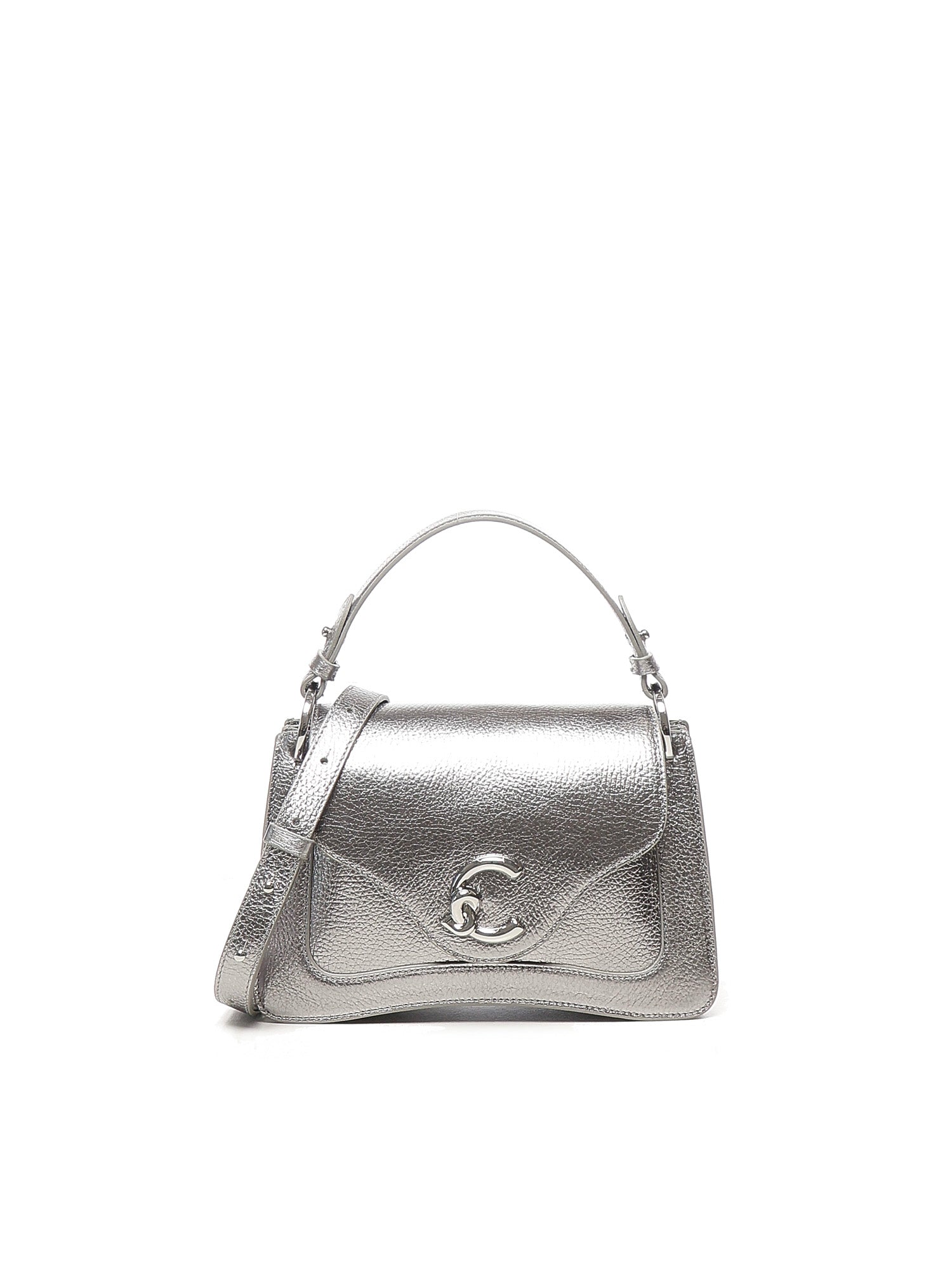 Coccinelle Bags Silver Cowskin