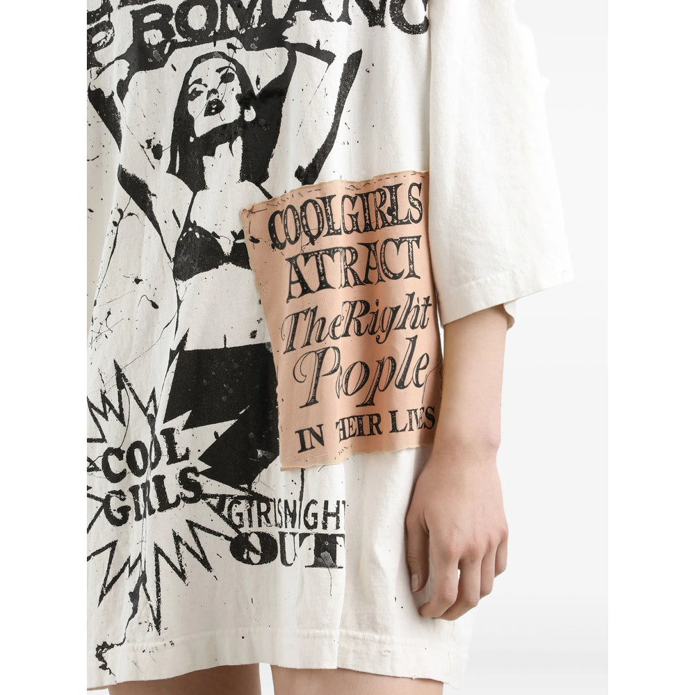 T-Shirt Dolce & Gabbana White/black Cotton: T-shirts