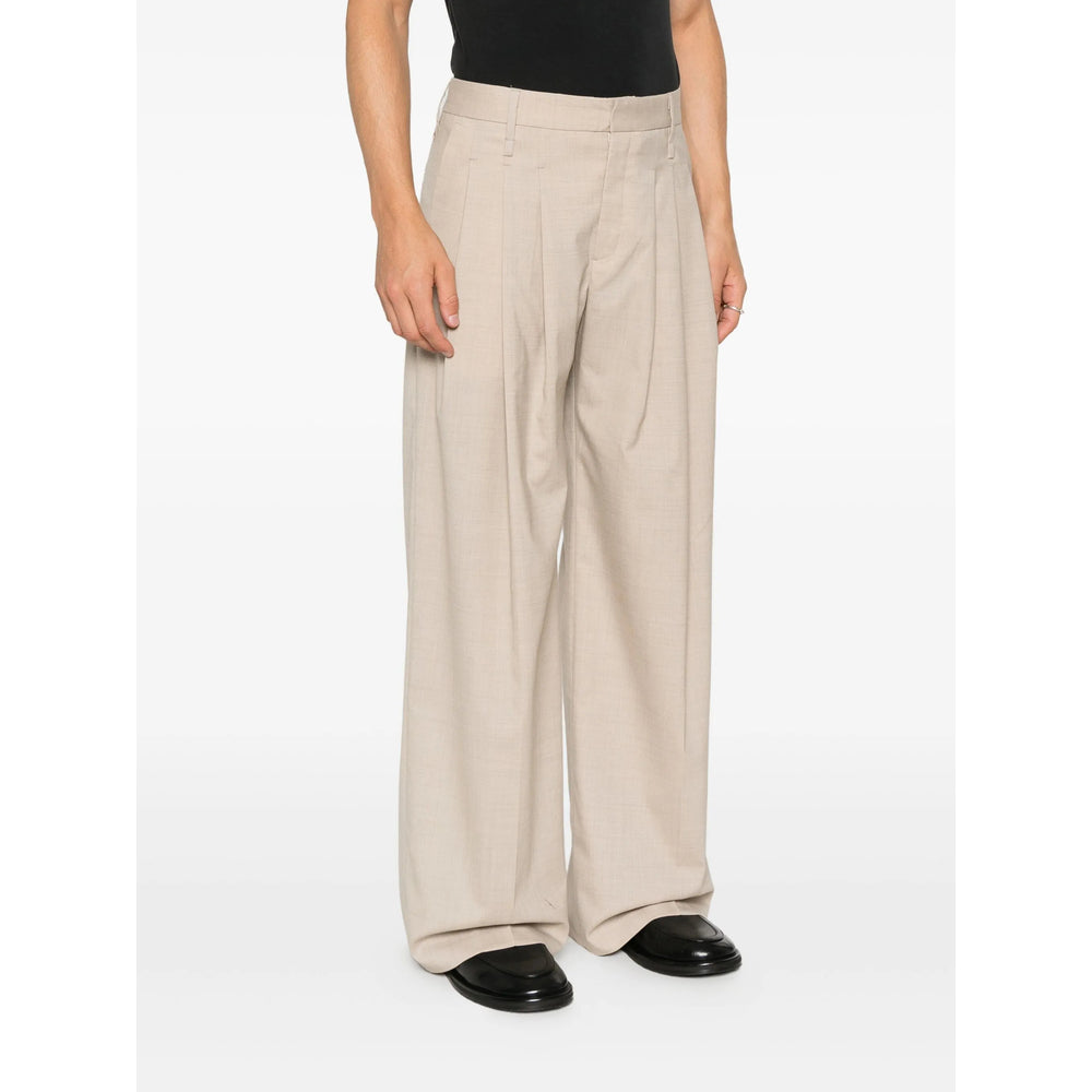 Pant Federico Cina Neutrals Linen/flax: 100