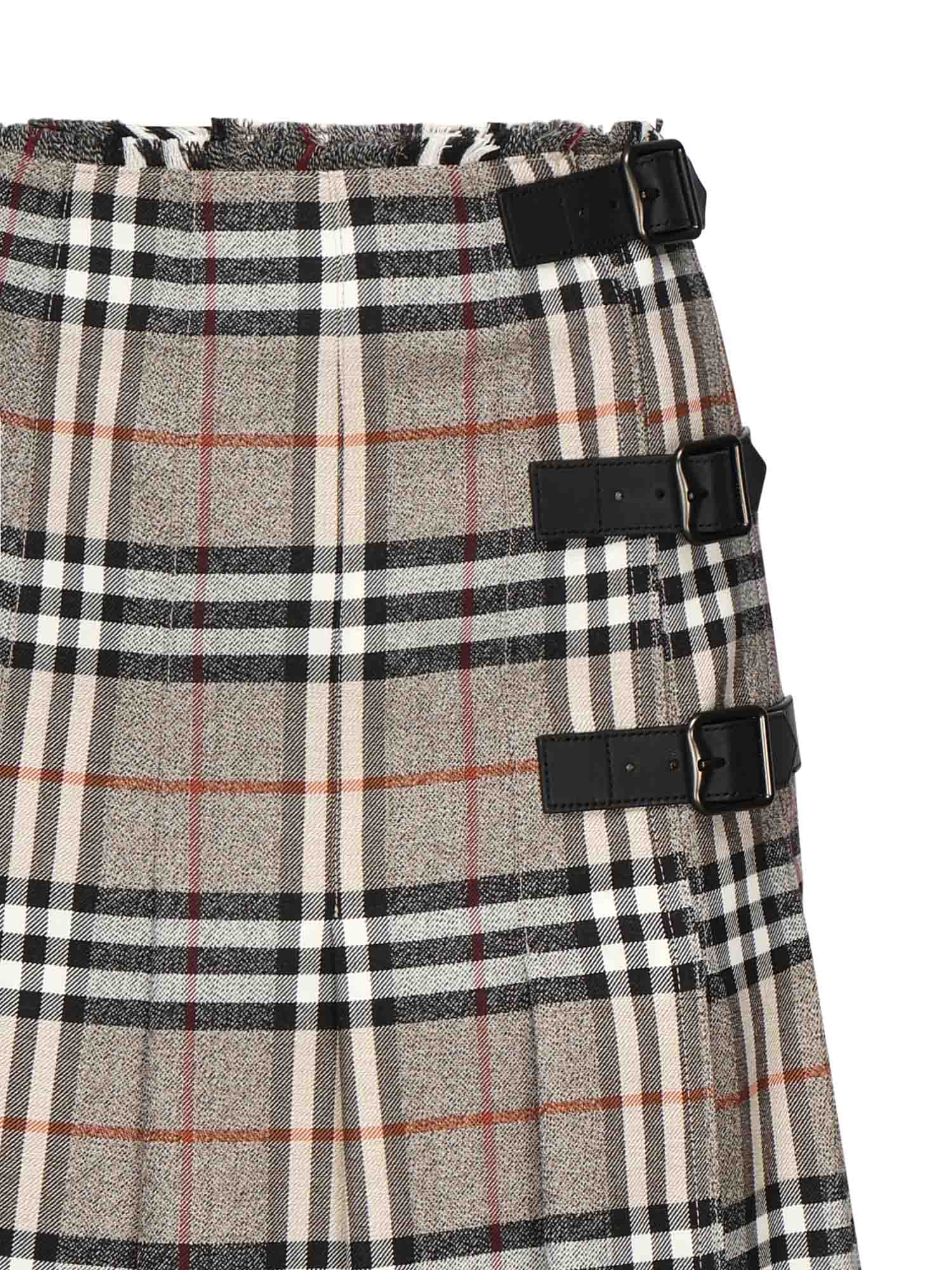 Burberry Skirts Beige Wool