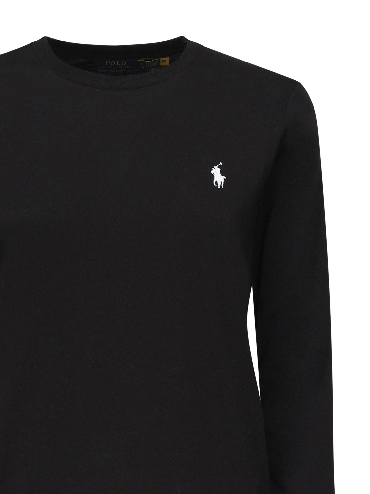 Polo Ralph Lauren T-Shirts And Polos Black Cotton