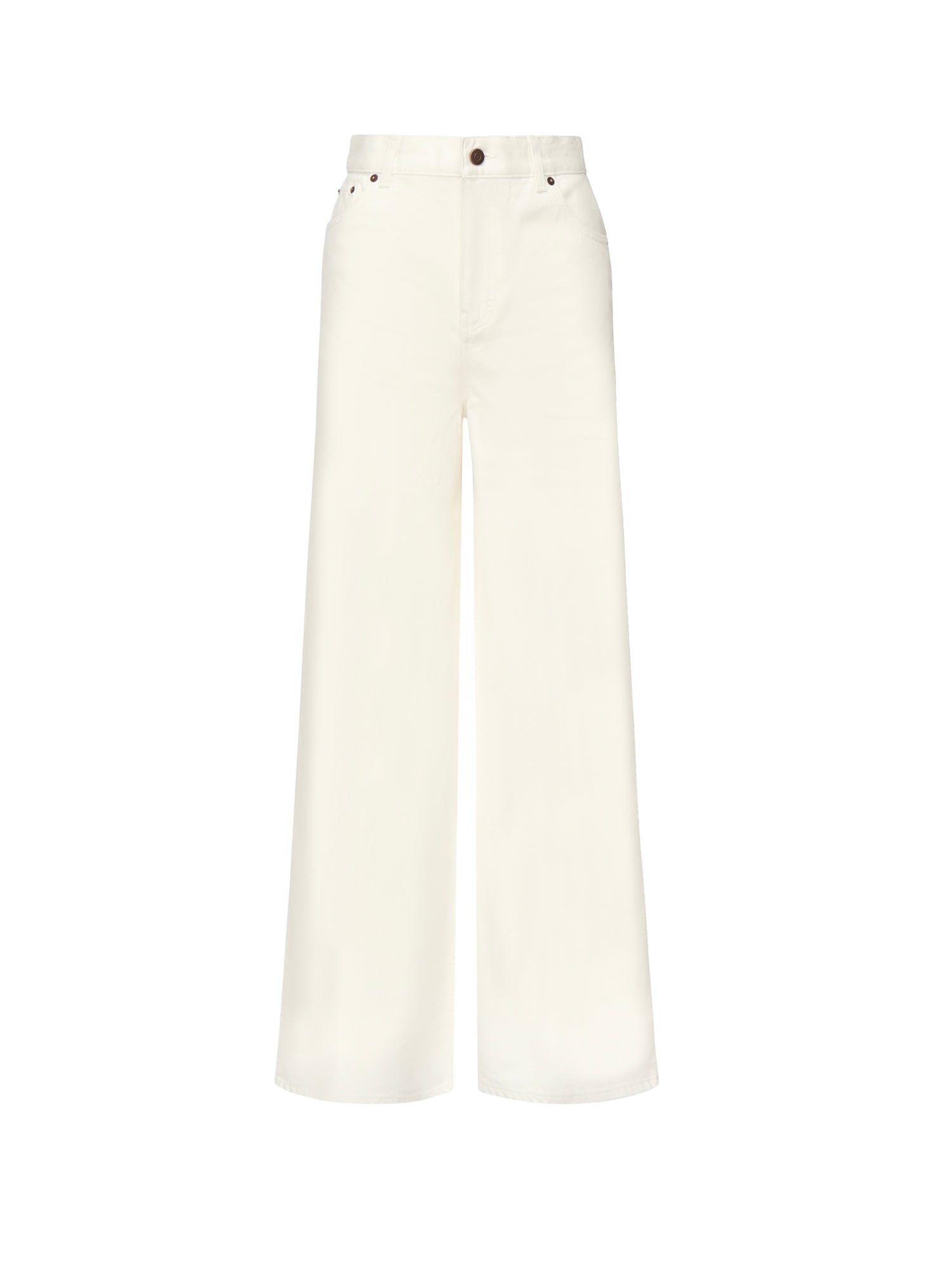 Chloè Jeans White Cotton
