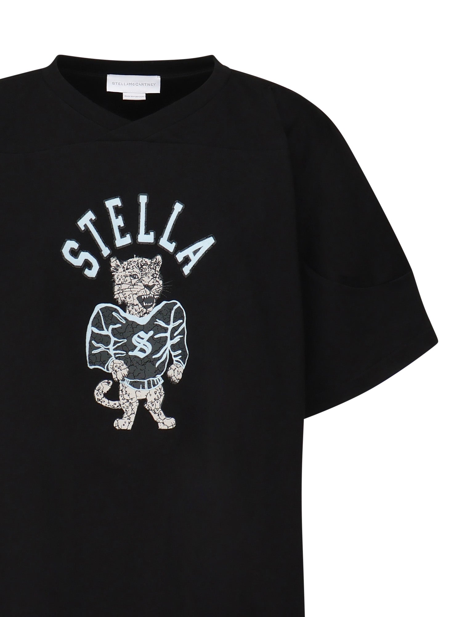 Stella McCartney T-shirts and Polos Black Cotton