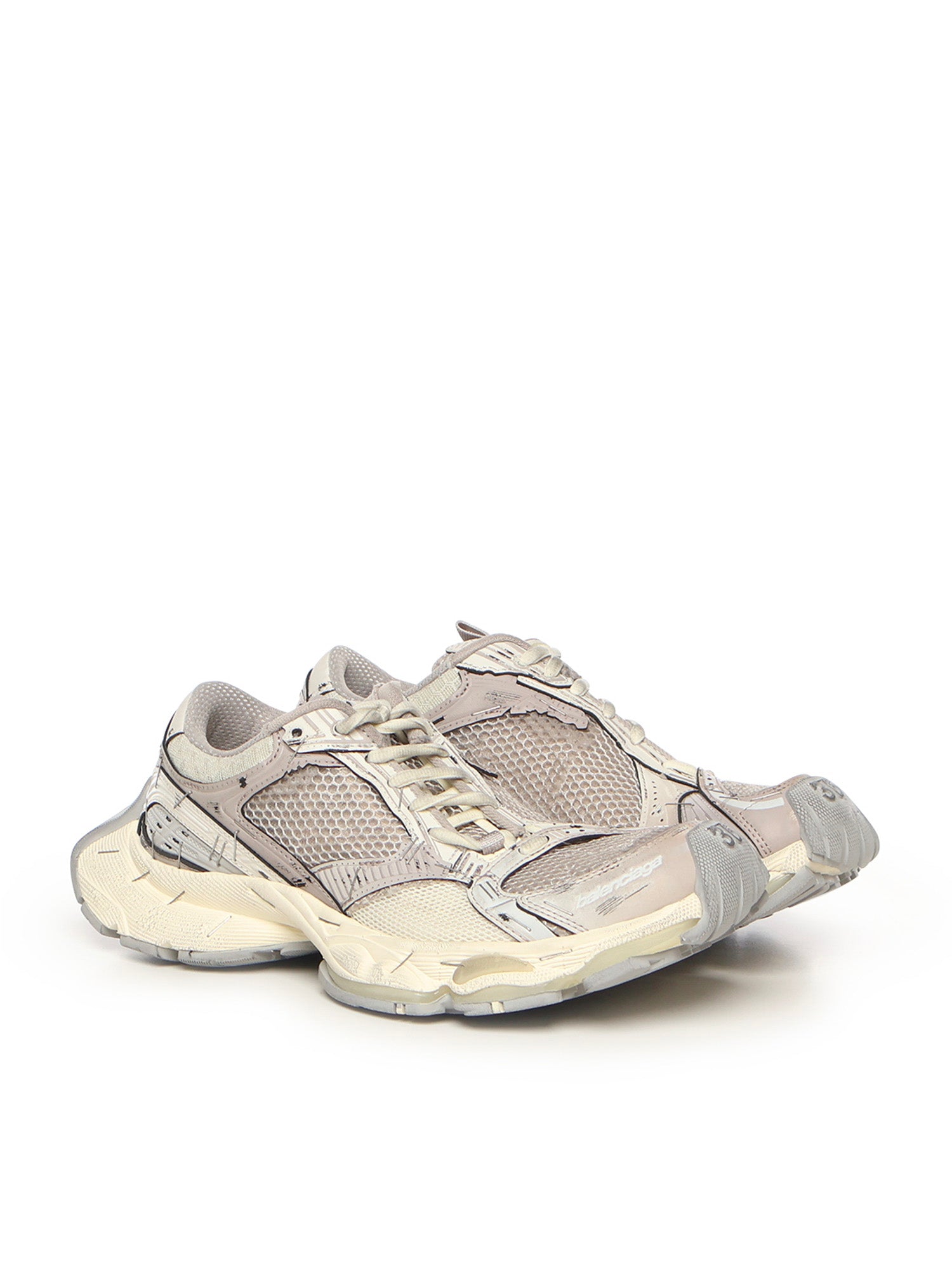 Balenciaga Sneakers Beige/grey T Polyurethane