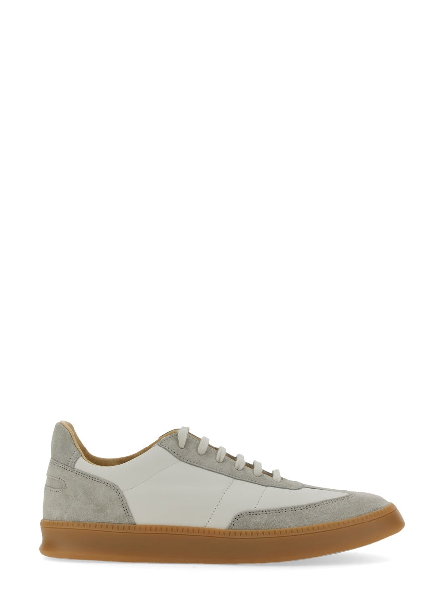 Smash Low Sneaker White Leather Trainers