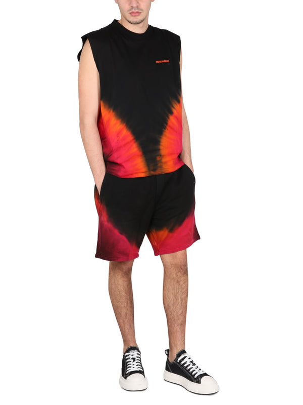 Short Flame Multicolour Cotton