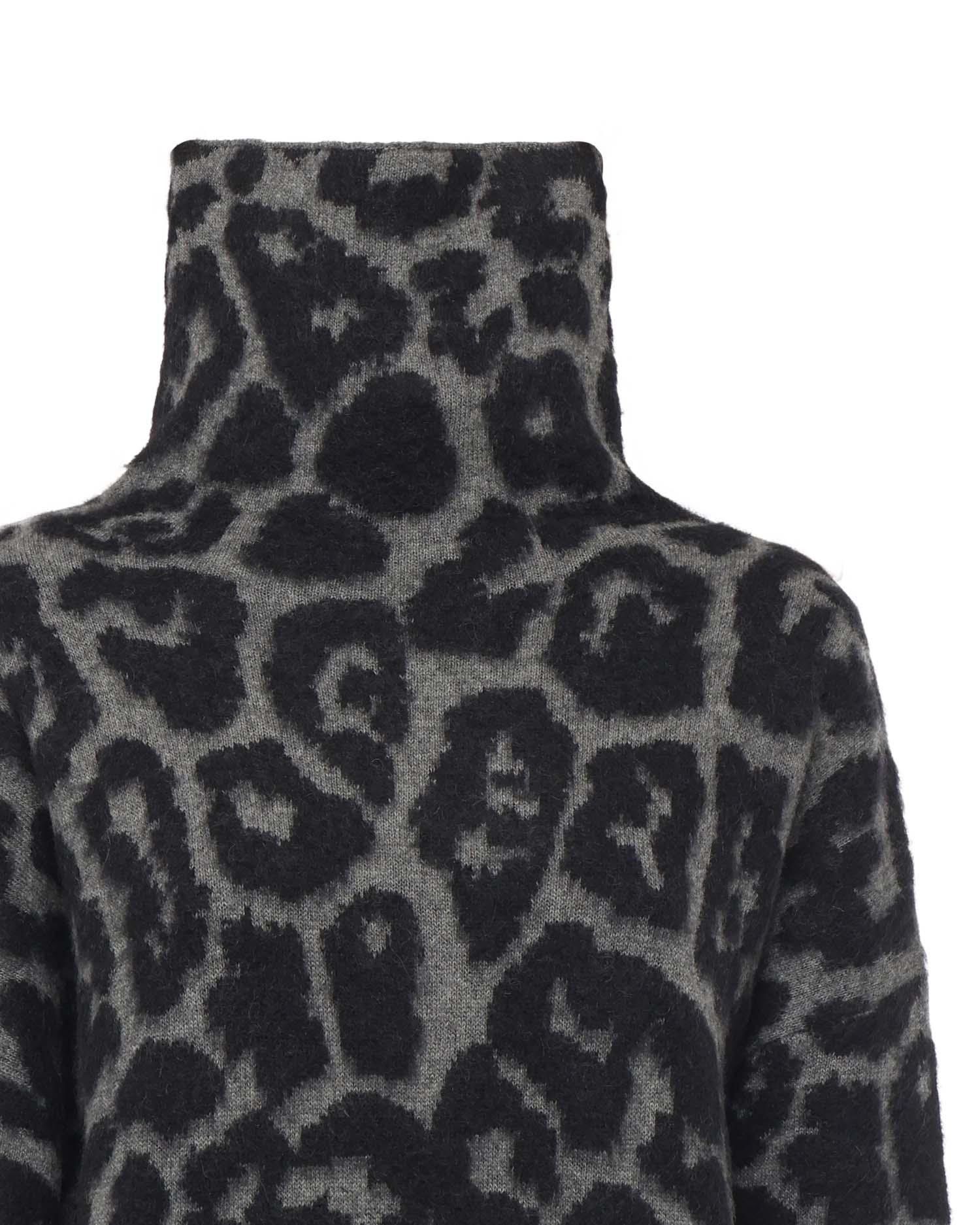 Stella McCartney Sweaters Black/grey Virgin Wool