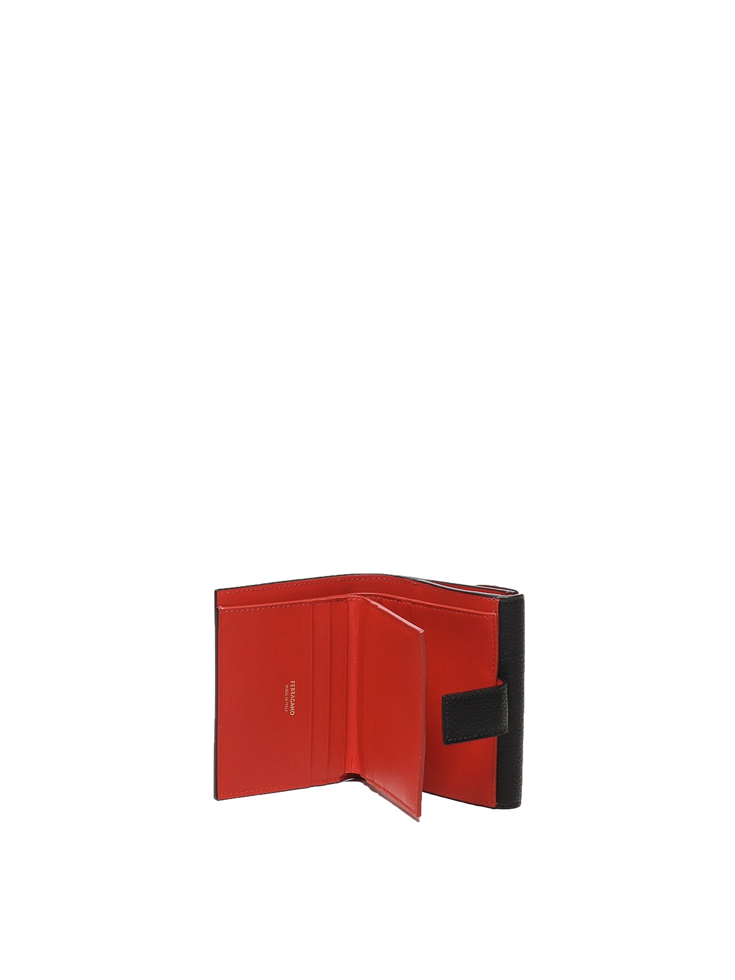 Ferragamo Wallets Black Calfskin