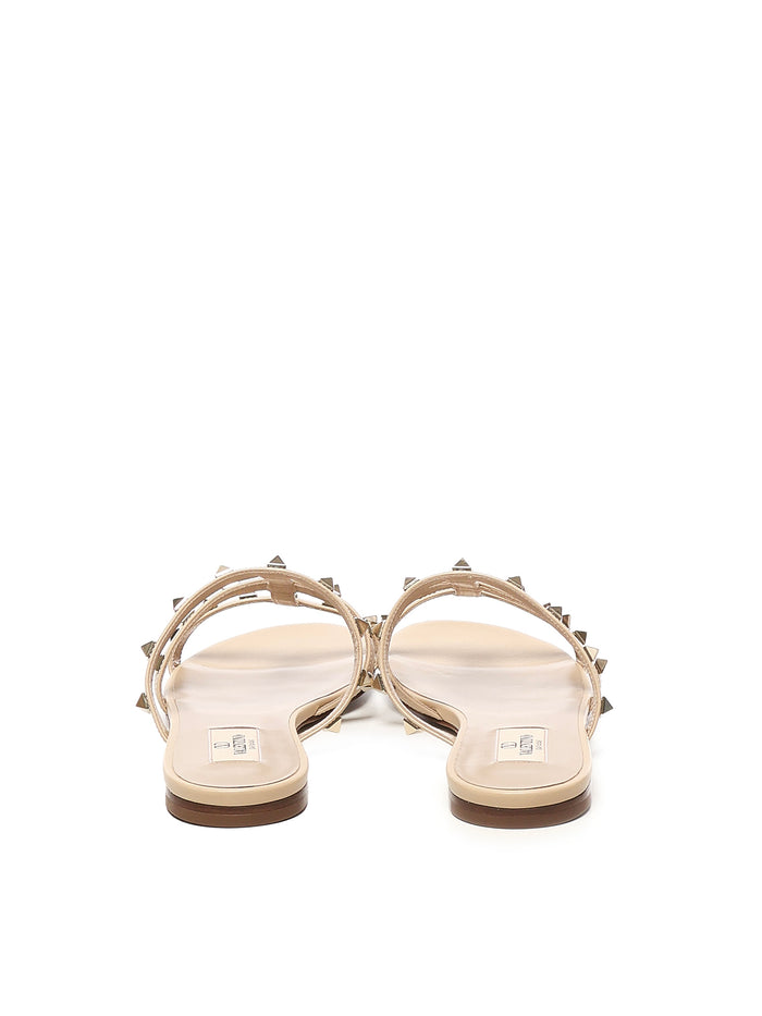 Valentino Garavani Sandals Sand Calfskin