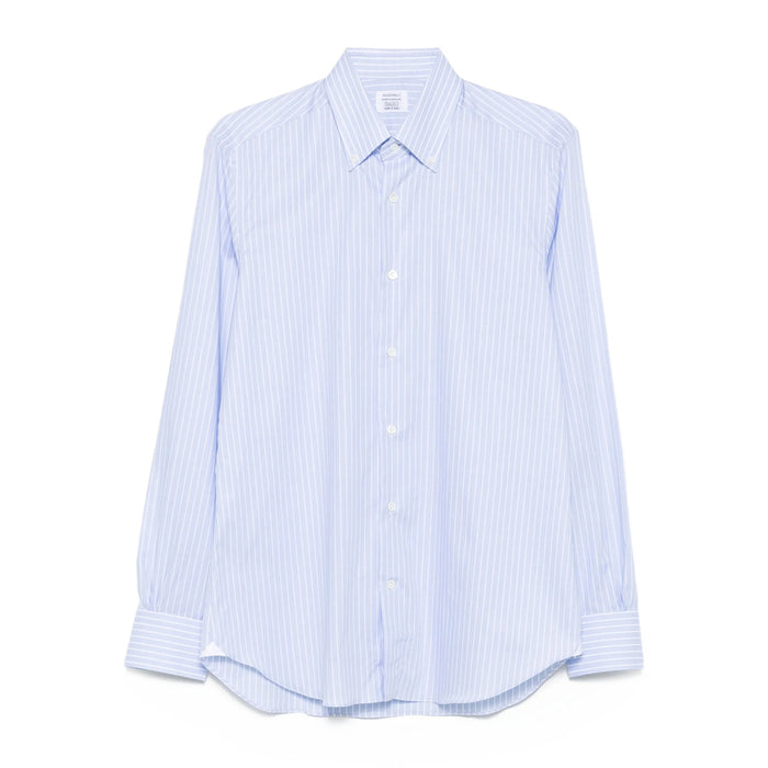 Shirt Mazzarelli Blue Fabric: 100