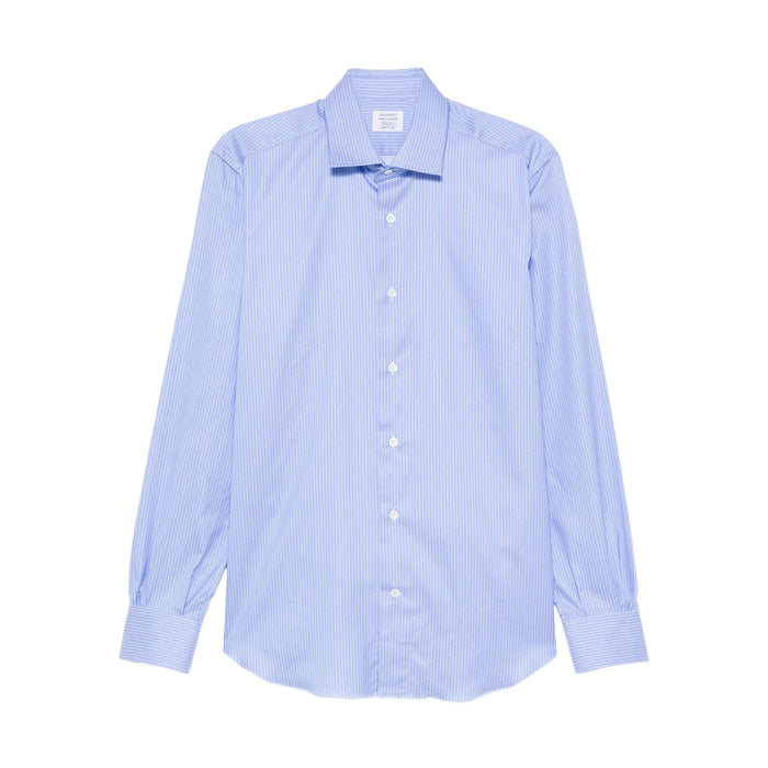 Shirt Mazzarelli Blue Fabric: 100