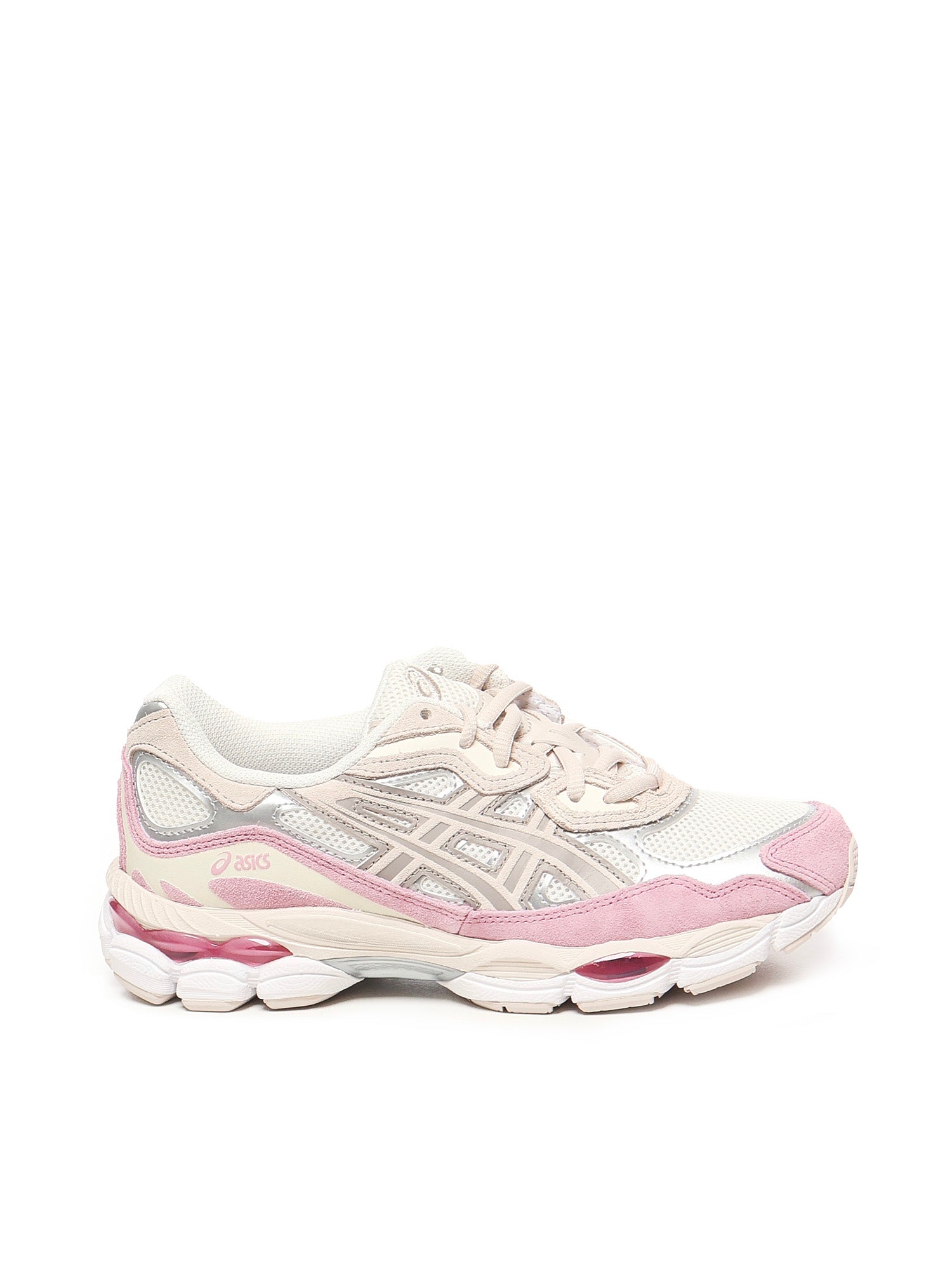 Asics Sneakers Cream/pink Polyester