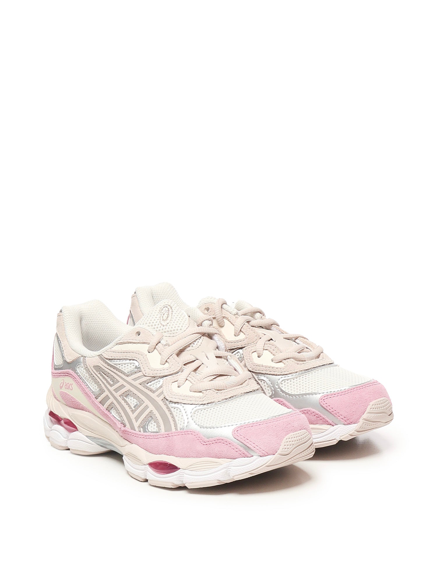 Asics Sneakers Cream/pink Polyester