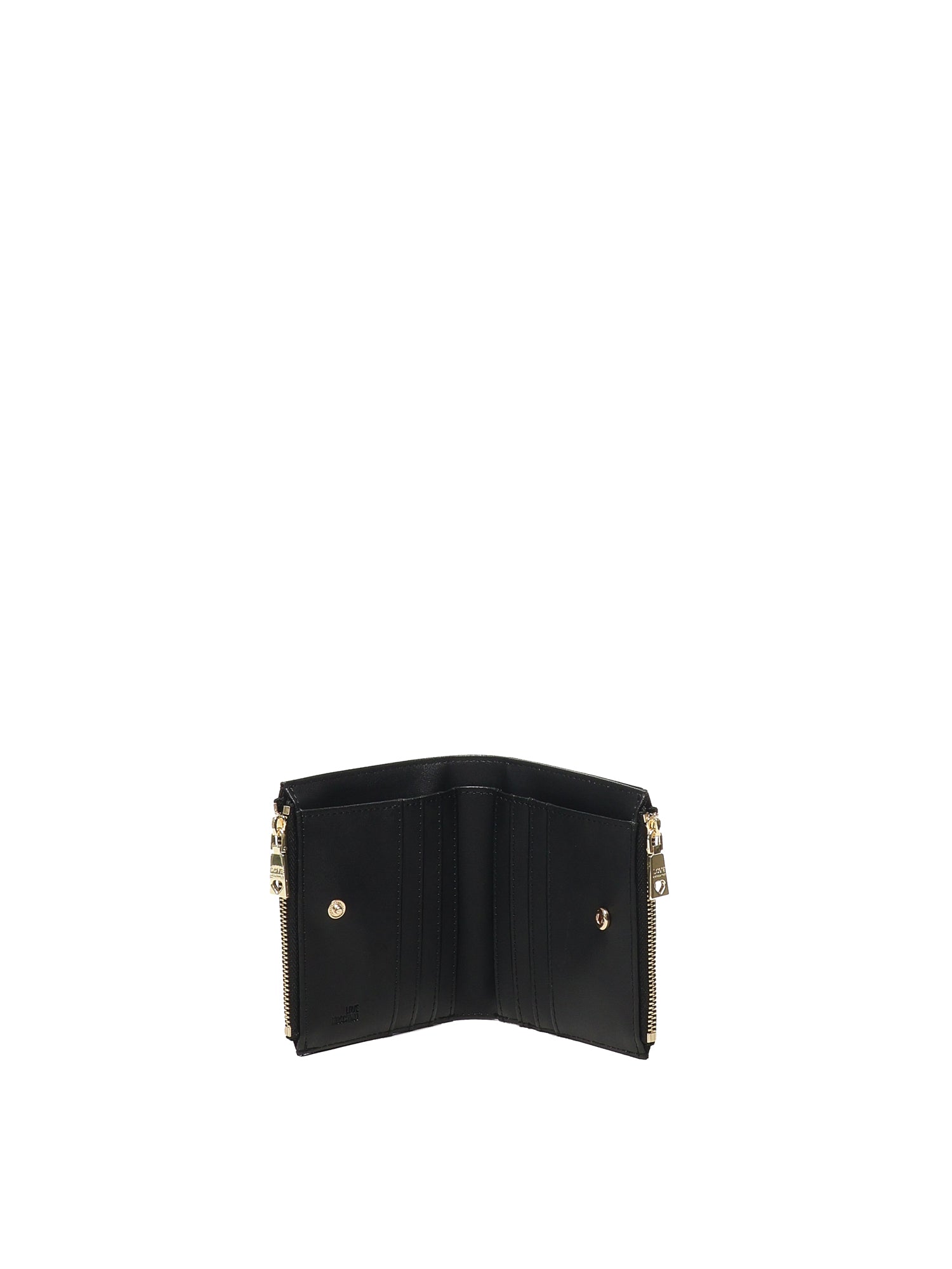 Love Moschino Wallets Black Polyurethane