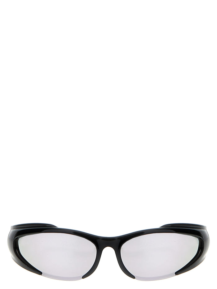 Reverse Xpander Rectangle sunglasses Black Nylon