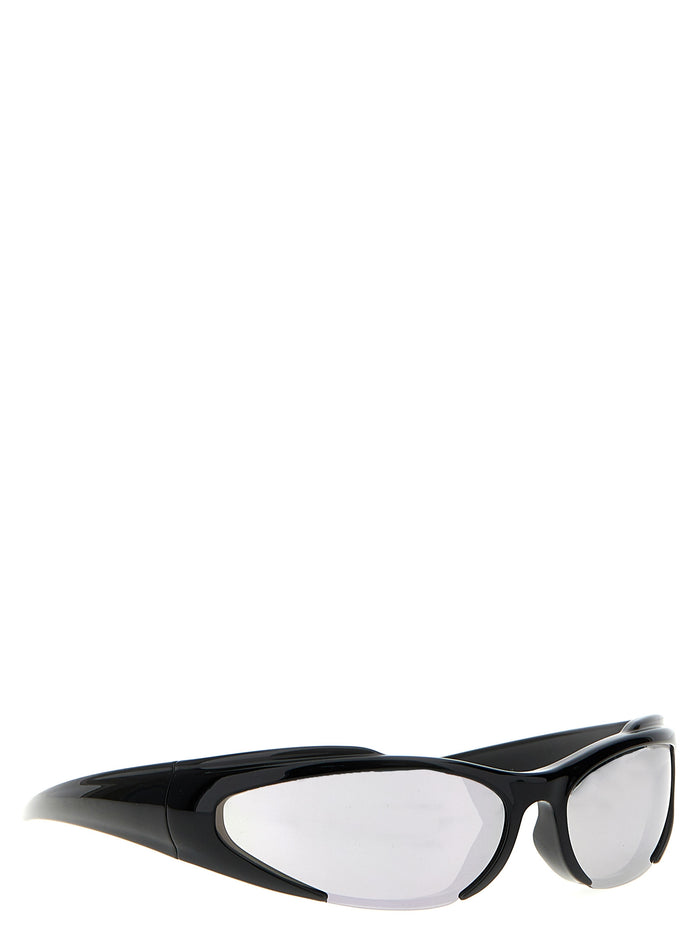 Reverse Xpander Rectangle sunglasses Black Nylon