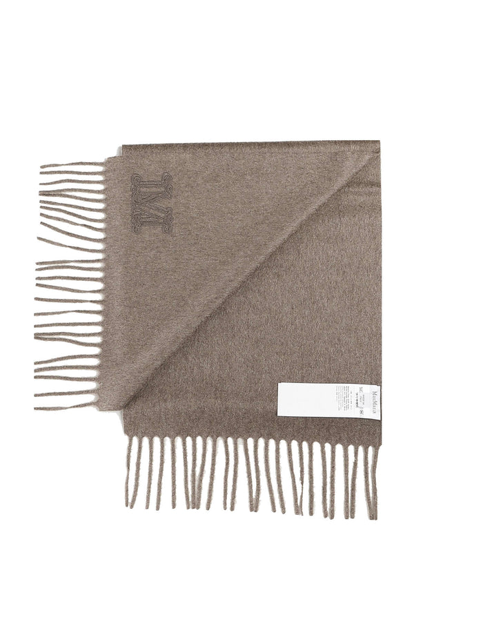 Max Mara Scarfs Beige Cashmere