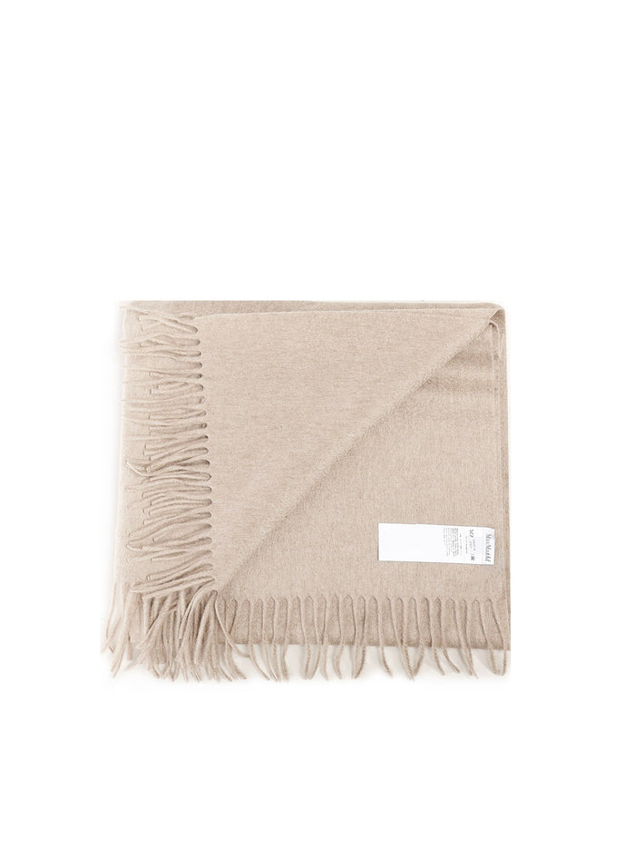 Max Mara Scarfs Beige Cashmere