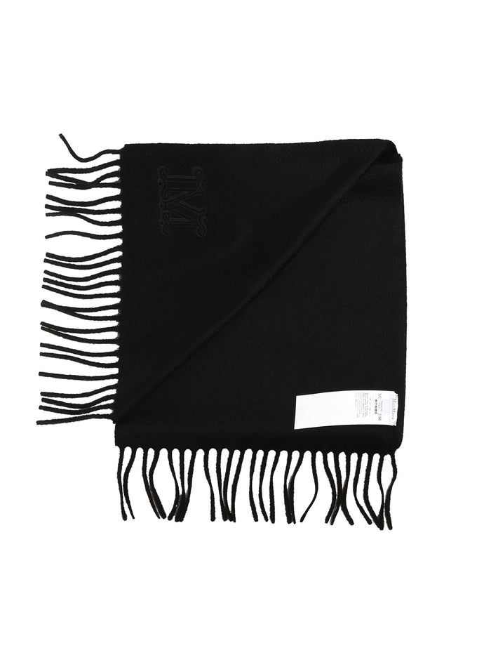 Max Mara Scarfs Black Cashmere