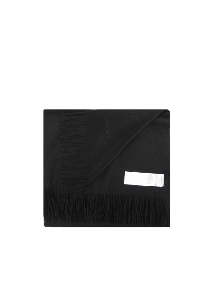 Max Mara Scarfs Black Cashmere