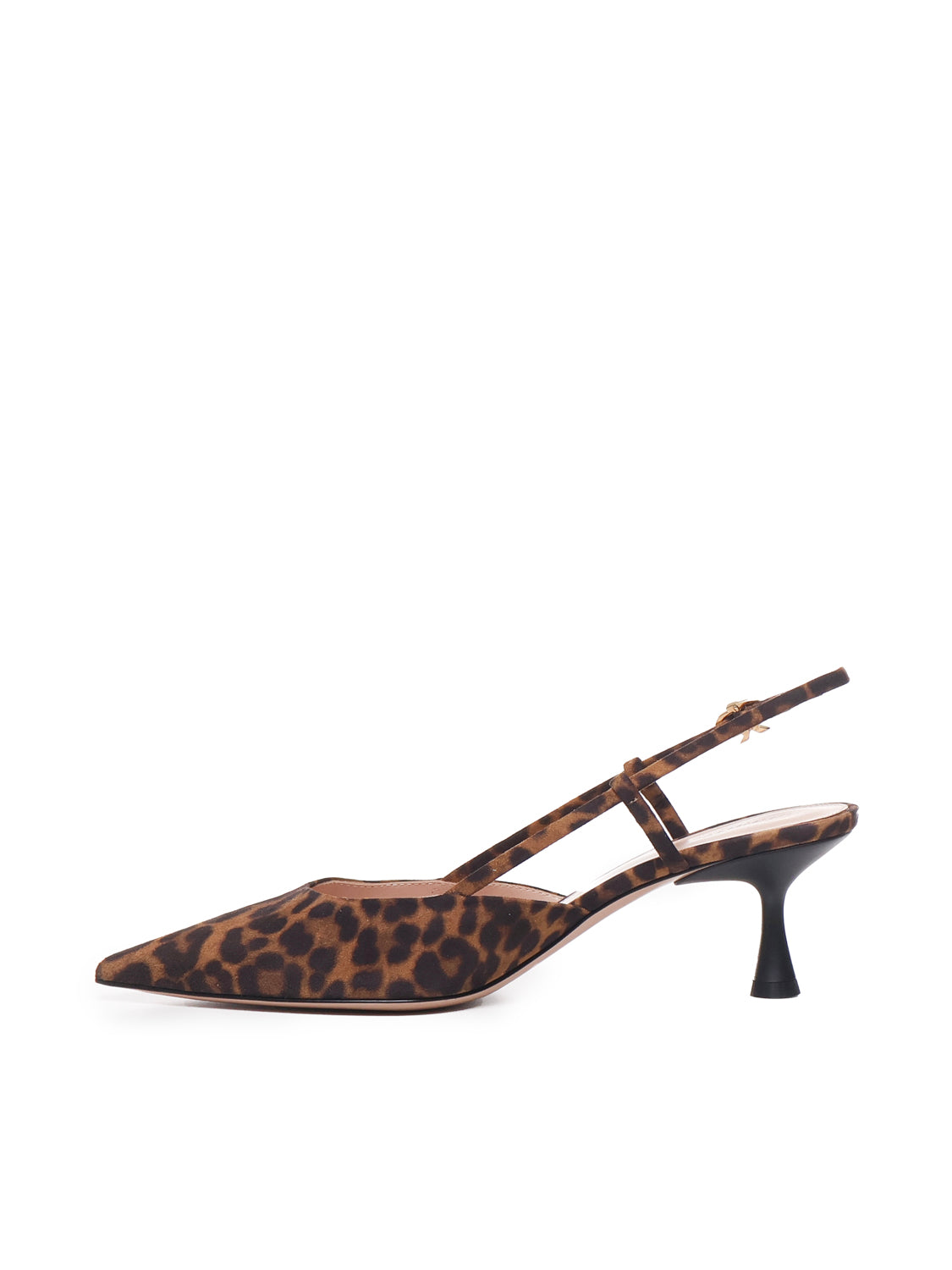Gianvito Rossi With Heel Walnut Suede