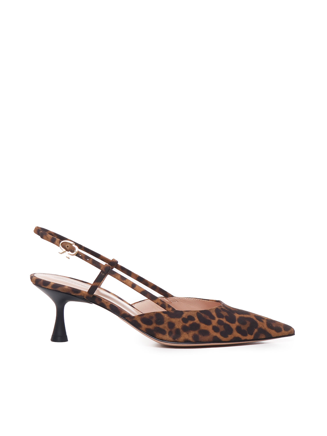 Gianvito Rossi With Heel Walnut Suede