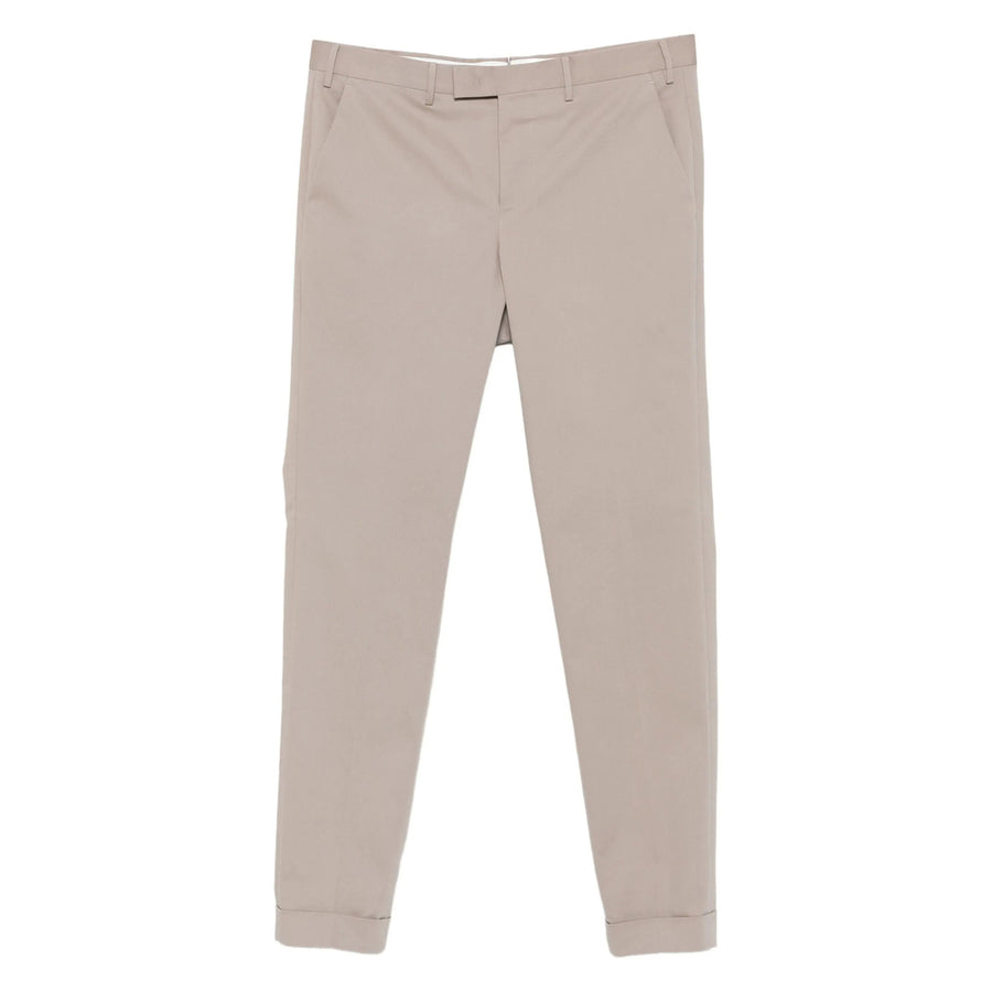 Tailored Trousers Grey Cotton