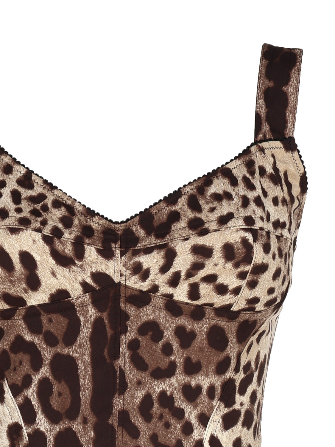 Dolce & Gabbana Top Walnut Silk